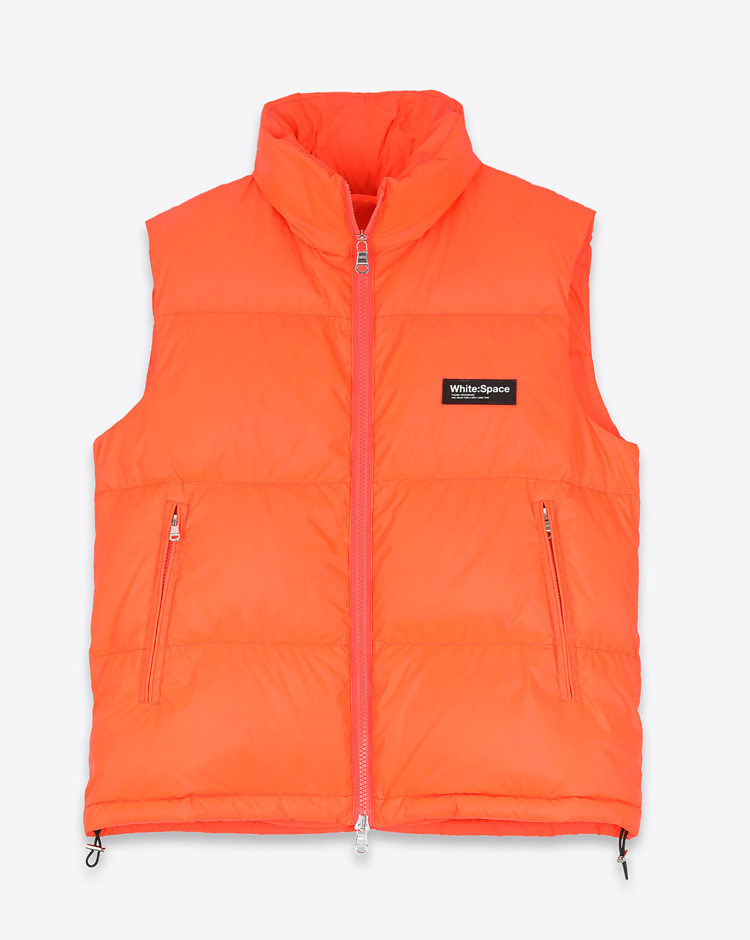 White Space Scott Down Vest – Coral