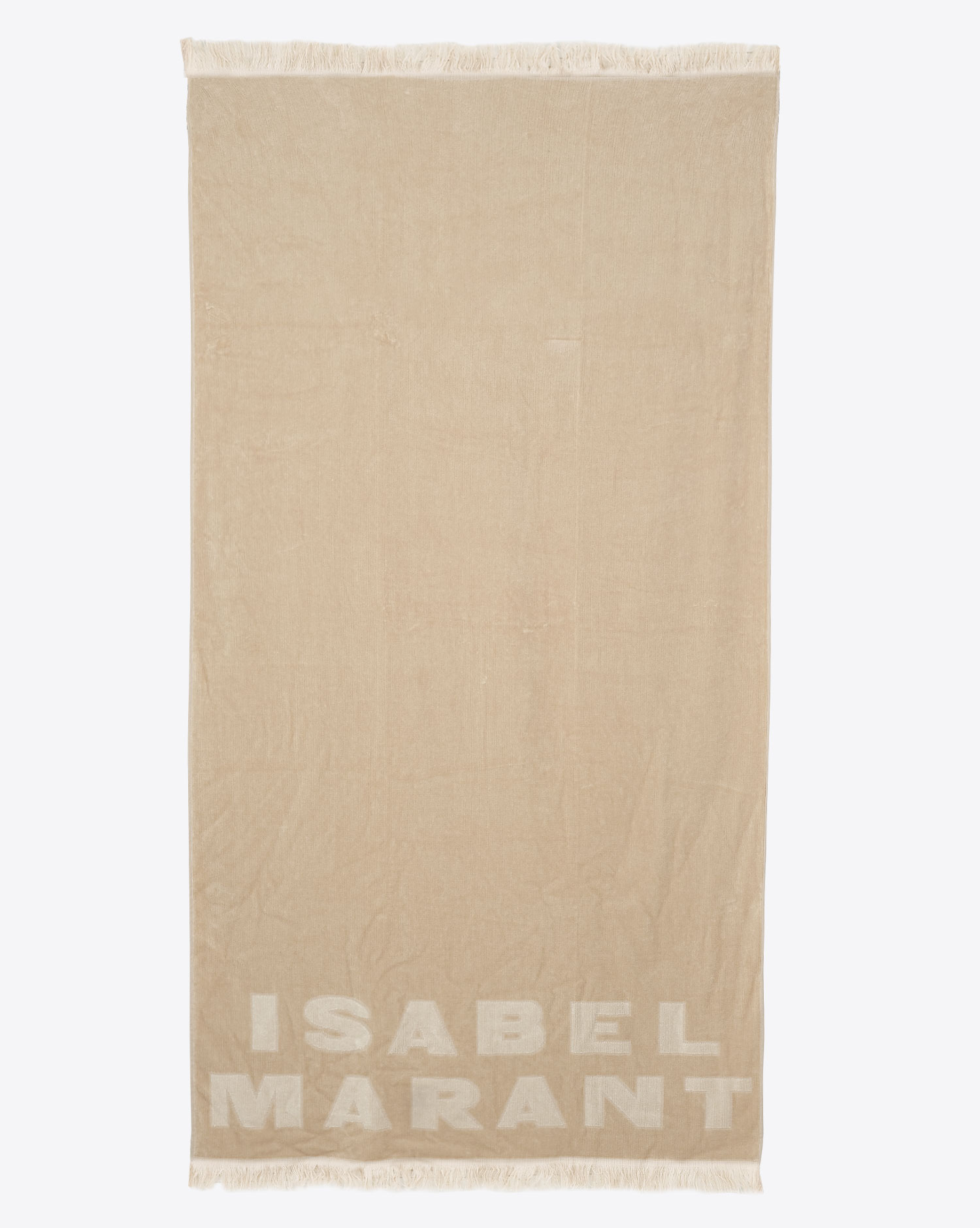 Produit Isabel Marant Serviette de Plage Soverato Ecrue