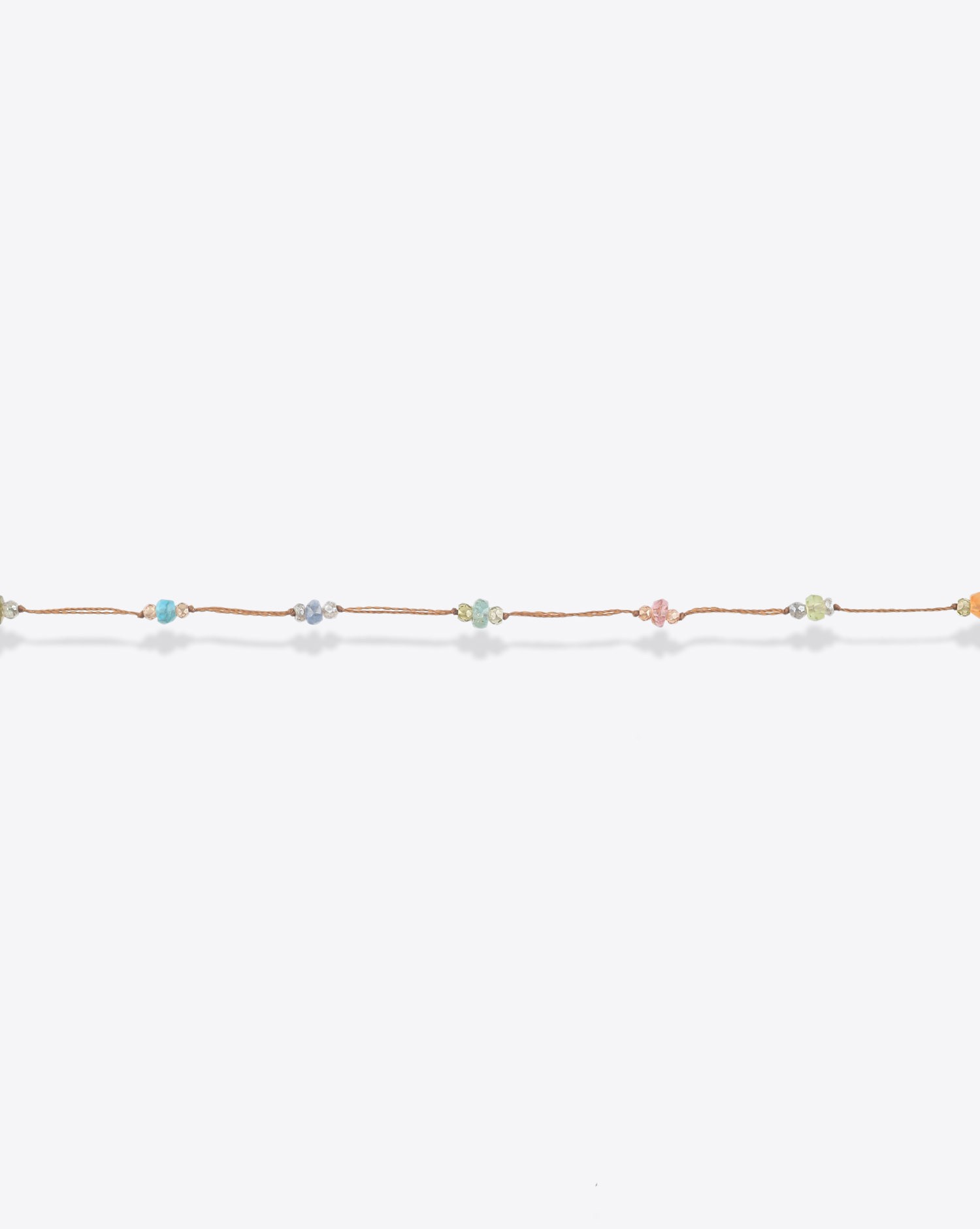 Image du produit Sharing Bracelet 3 Tours Loopy Sparkly - Cordon Tabac - 3