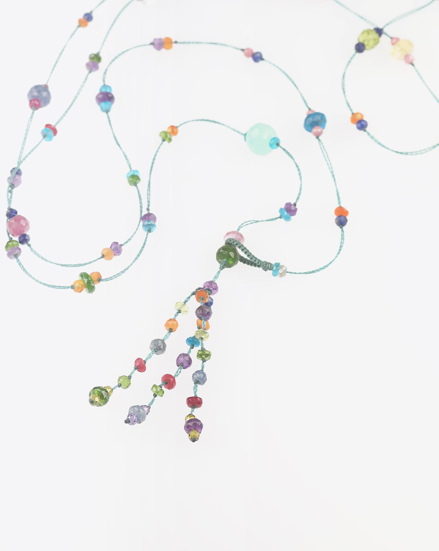 Image du produit Sharing Sautoir Pampille HOLY FAIRY LONG - Cordon Azur   - 2