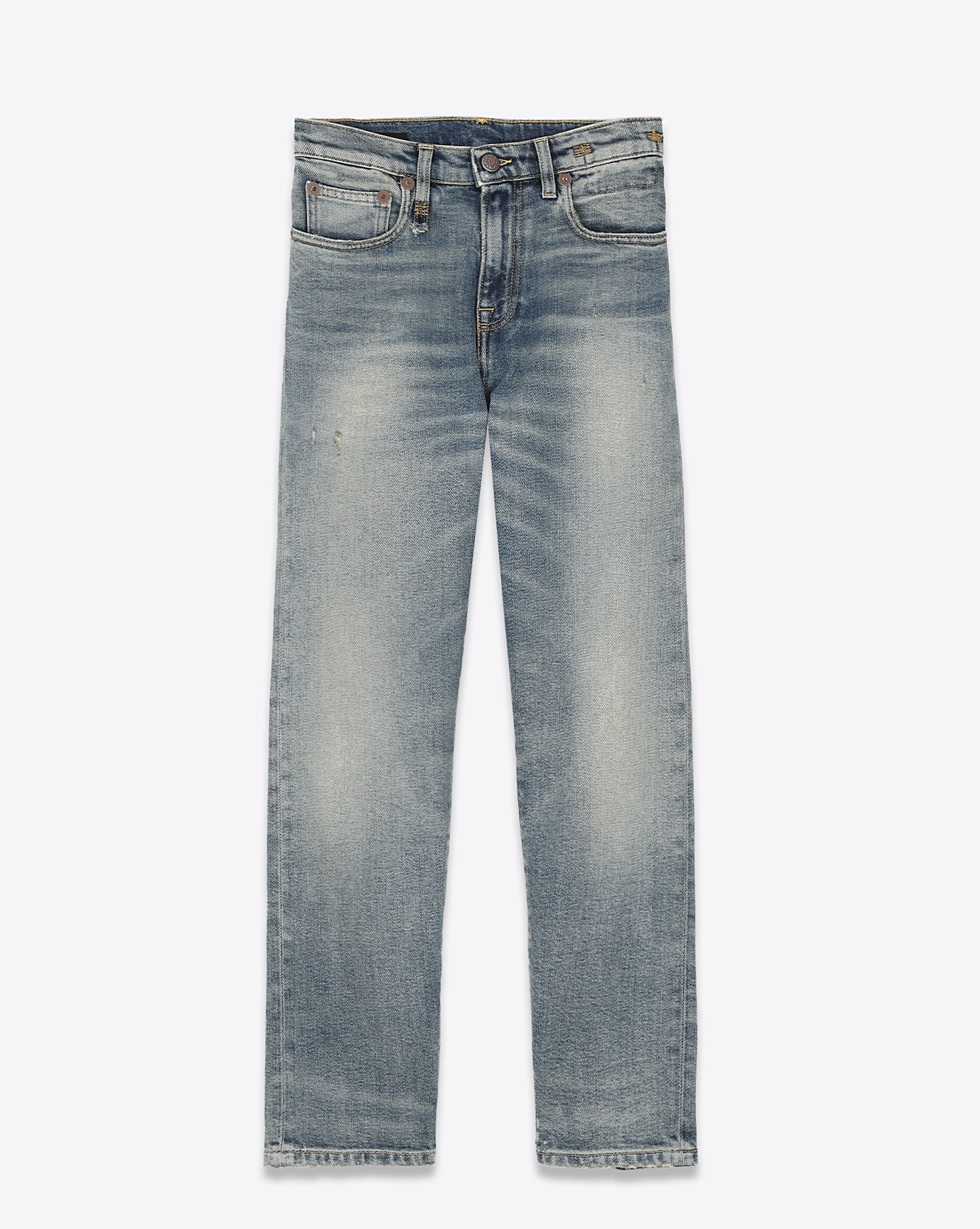 R13 Denim Jean Shelley Slim  Hester Blue Stretch
