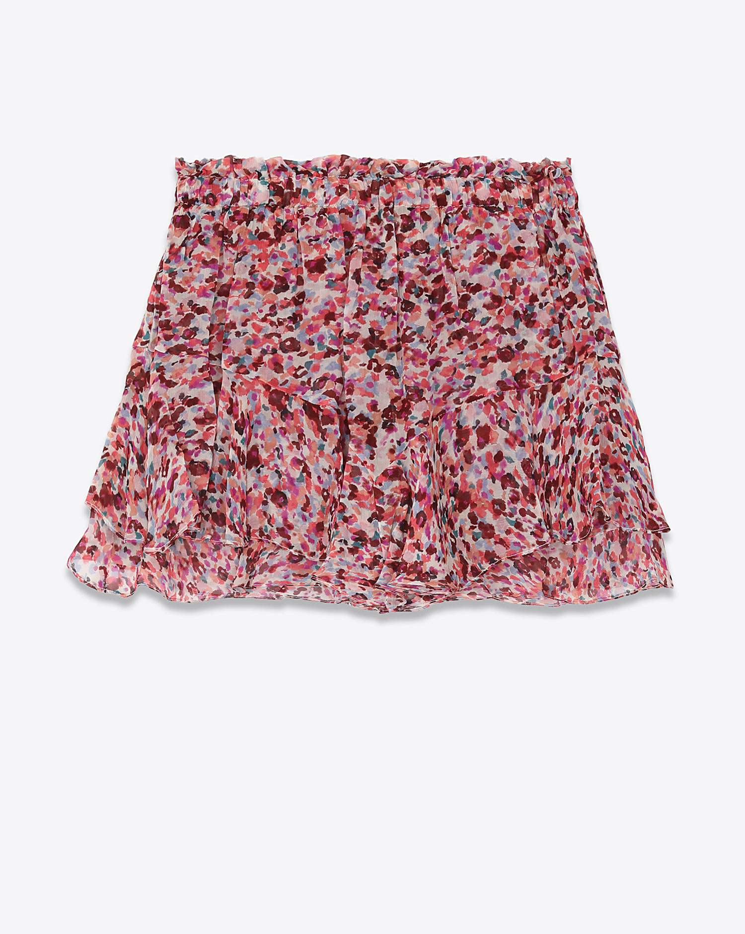 Isabel Marant Etoile Short SORNEL Raspberry Ecru