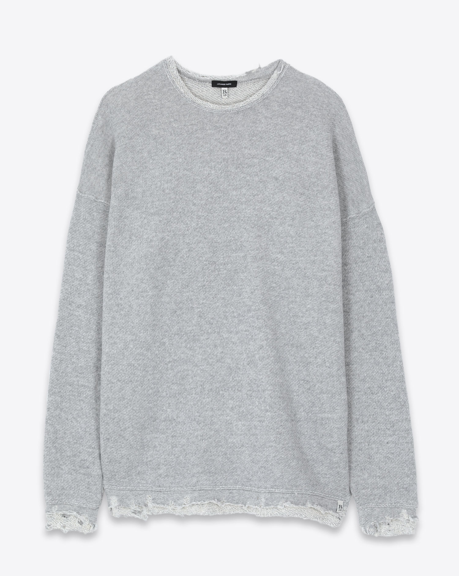【代引可】 shredded_edge_oversized_- トップス