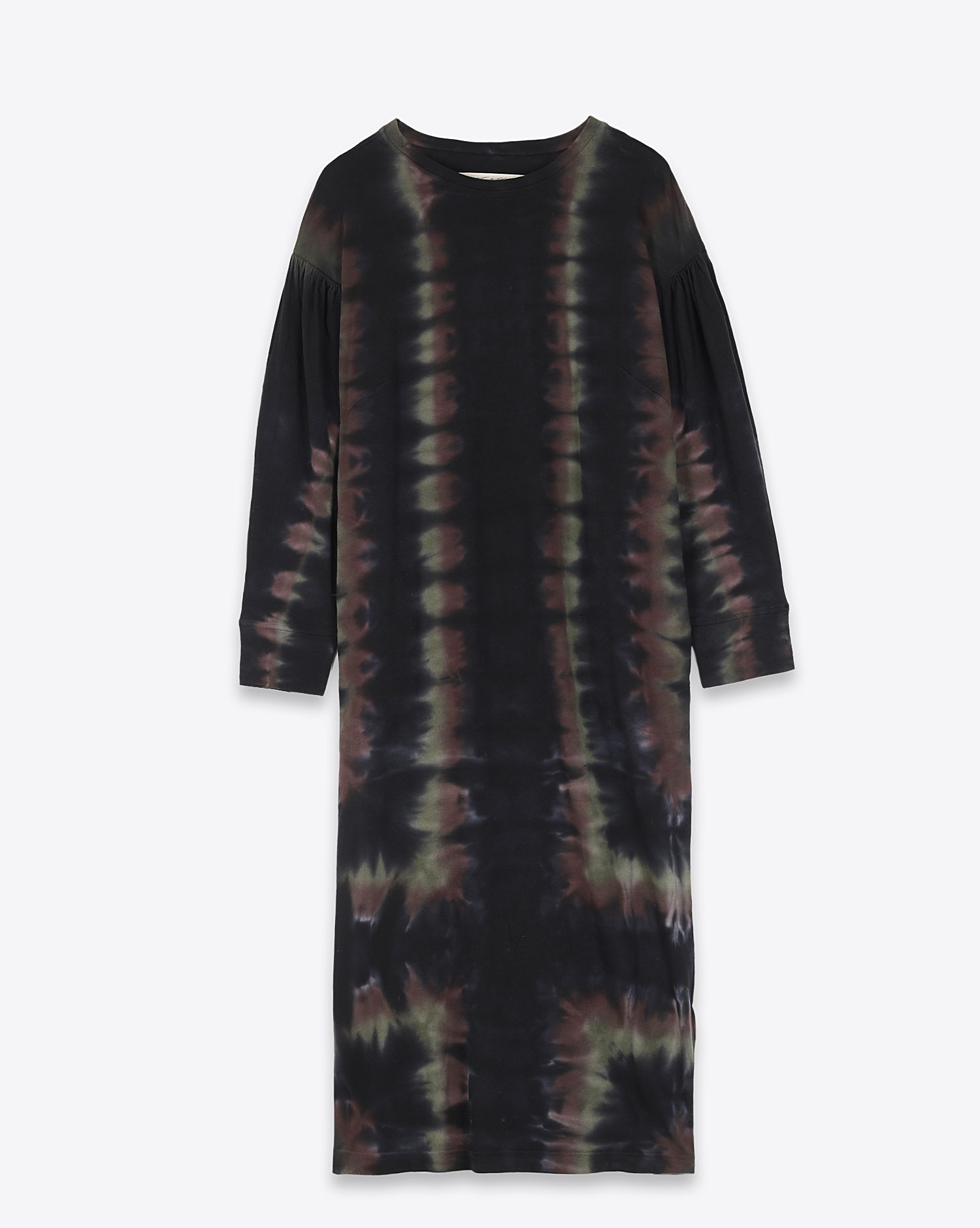 Raquel Allegra Simone Sleeve Dress - Black Hills Tie Dye