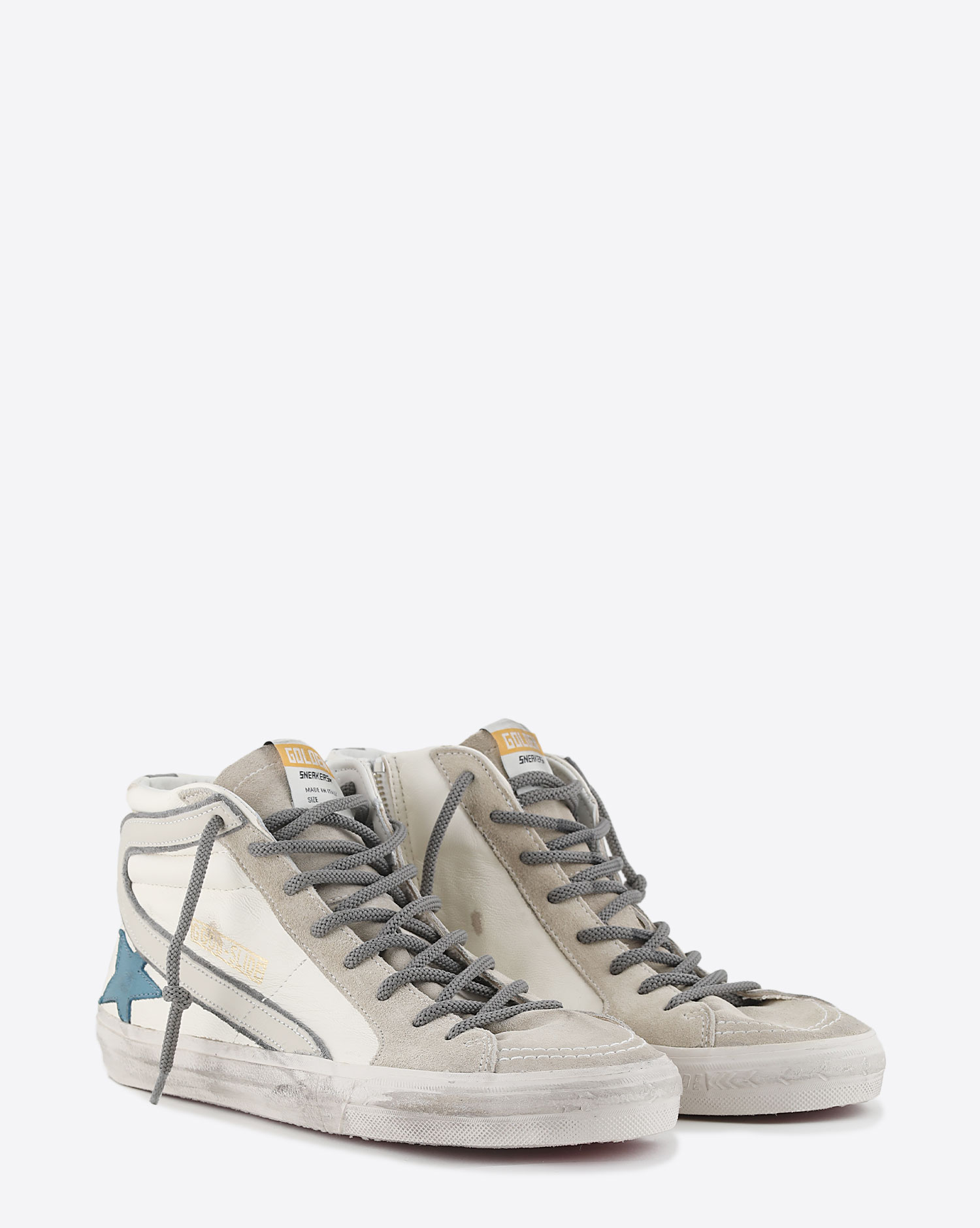 Golden goose slide blu top