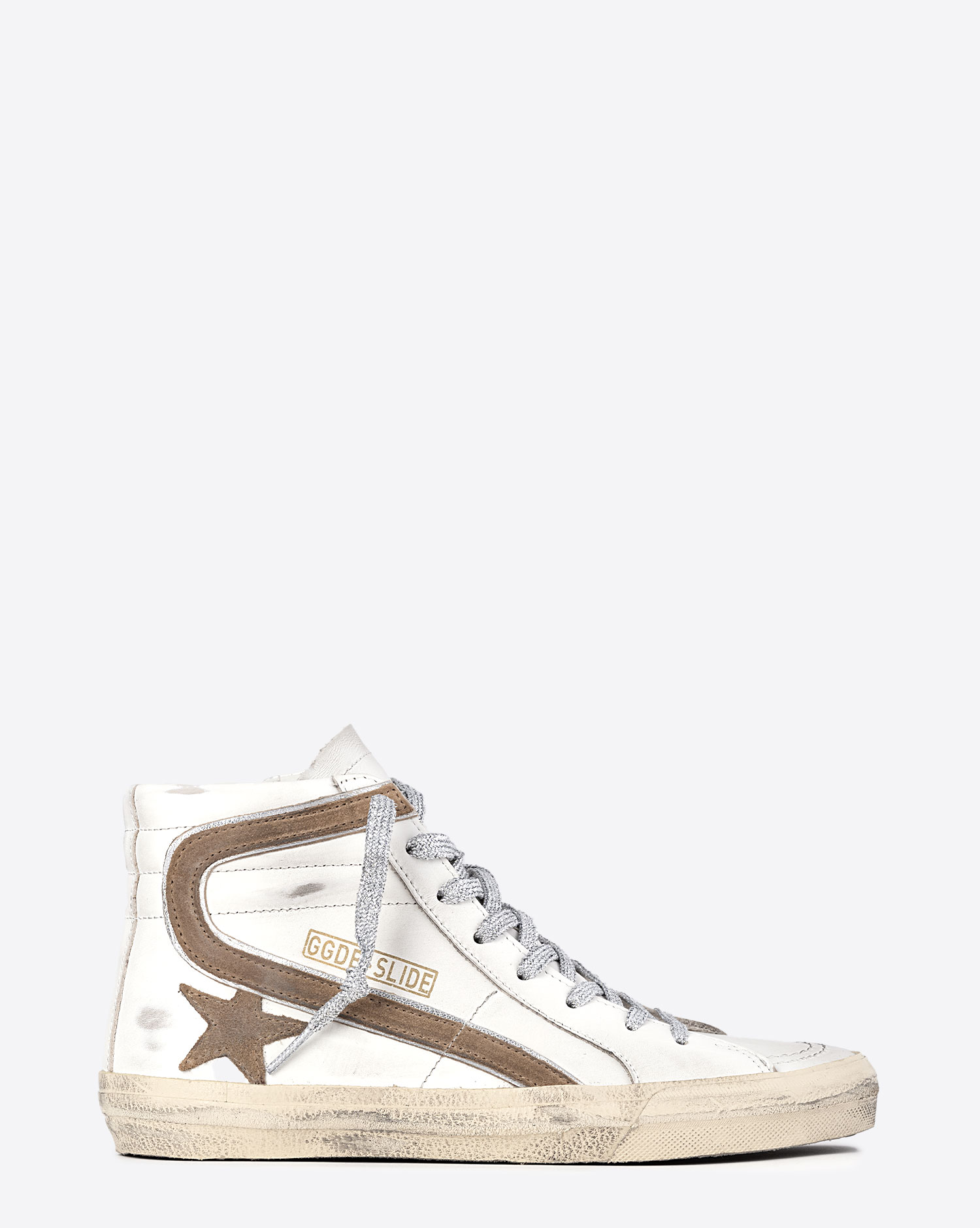 Golden Goose Femme Sneakers Slide Blanc Tabacco 11926
