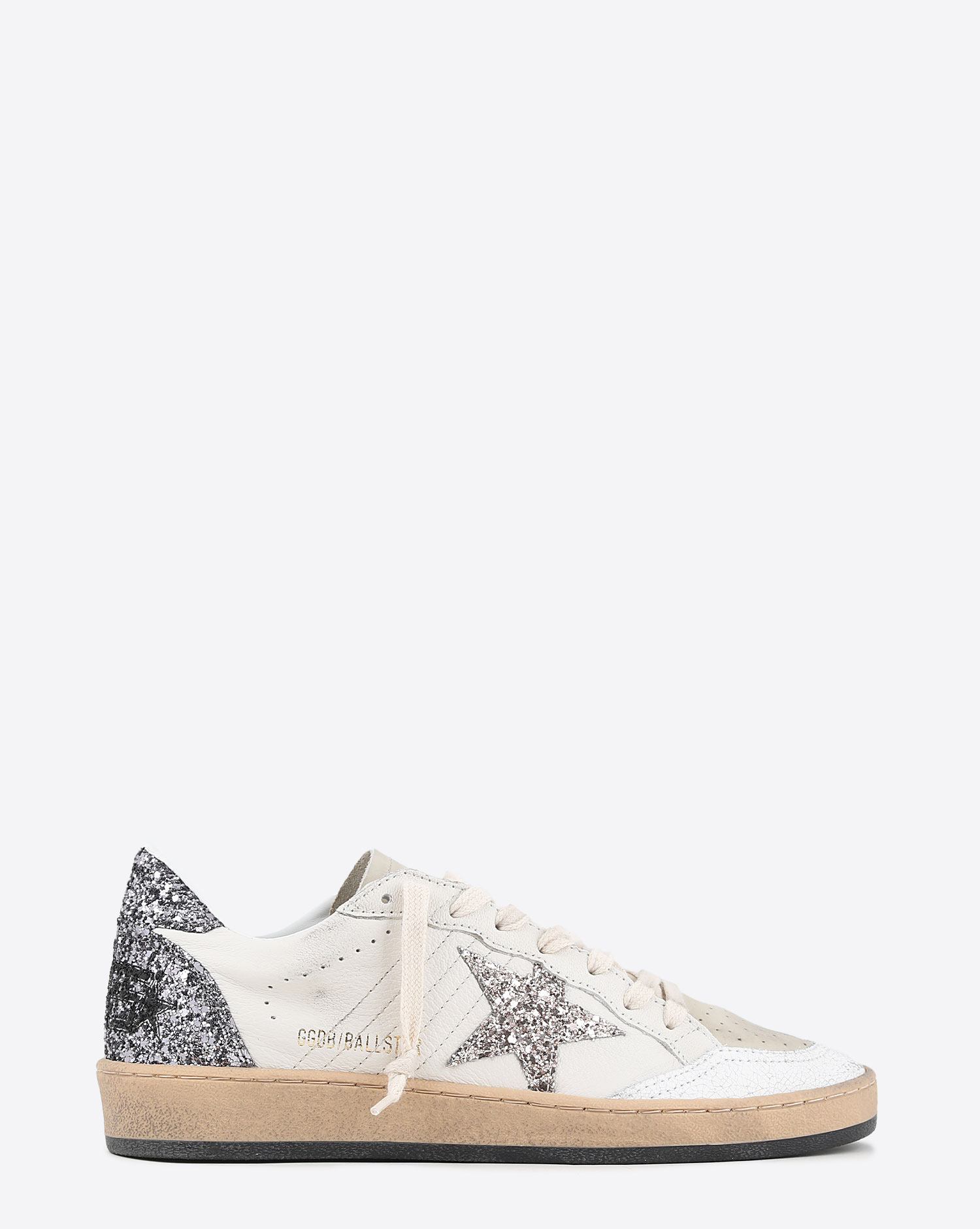 Golden Goose Femme Sneakers Ball Star Blanc Anthracite 11701