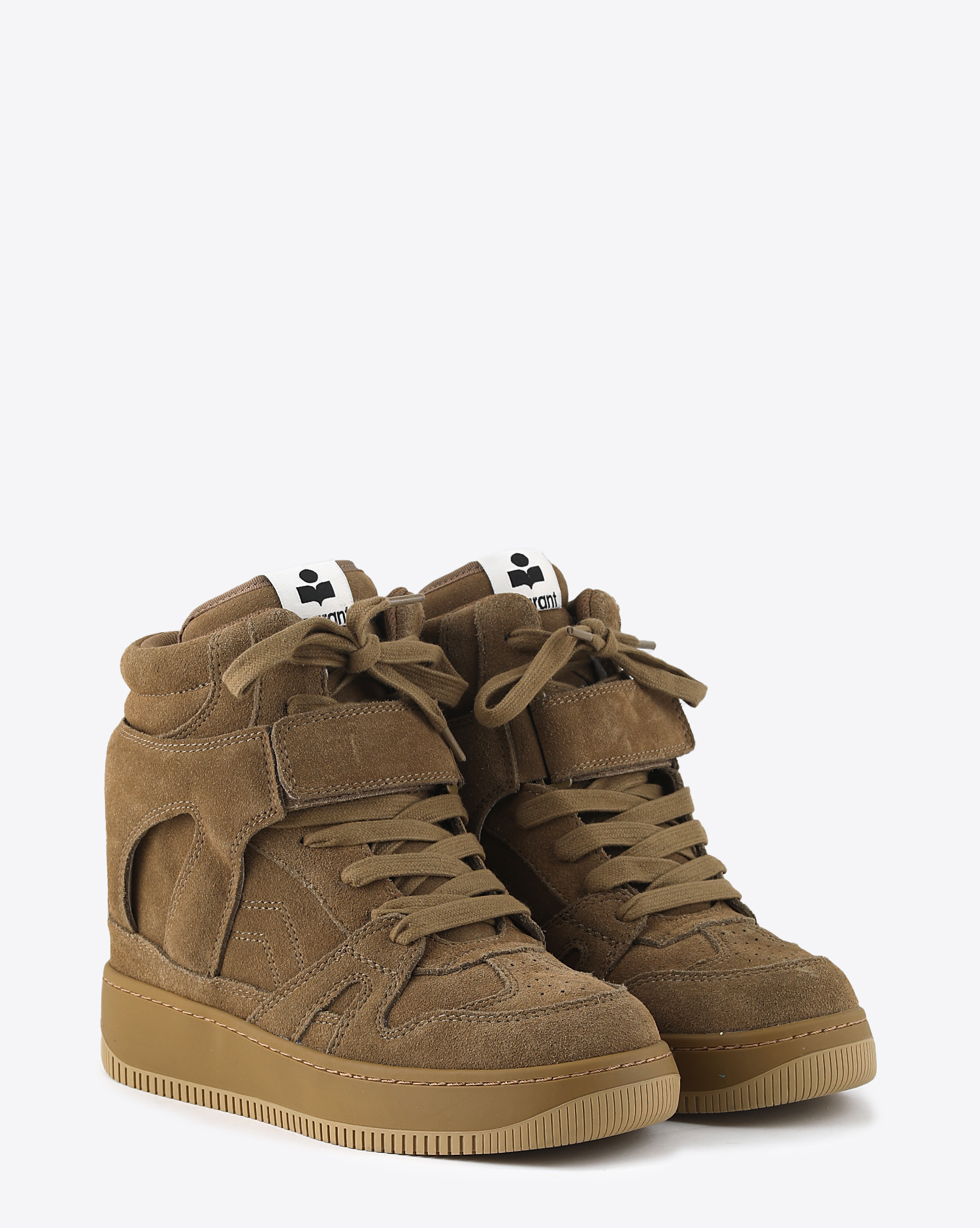 Isabel Marant Chaussures Sneakers Ellyn Taupe