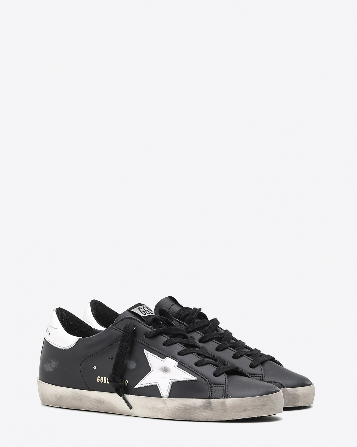 Golden Goose Woman Collection Super Star - Black White 80203
