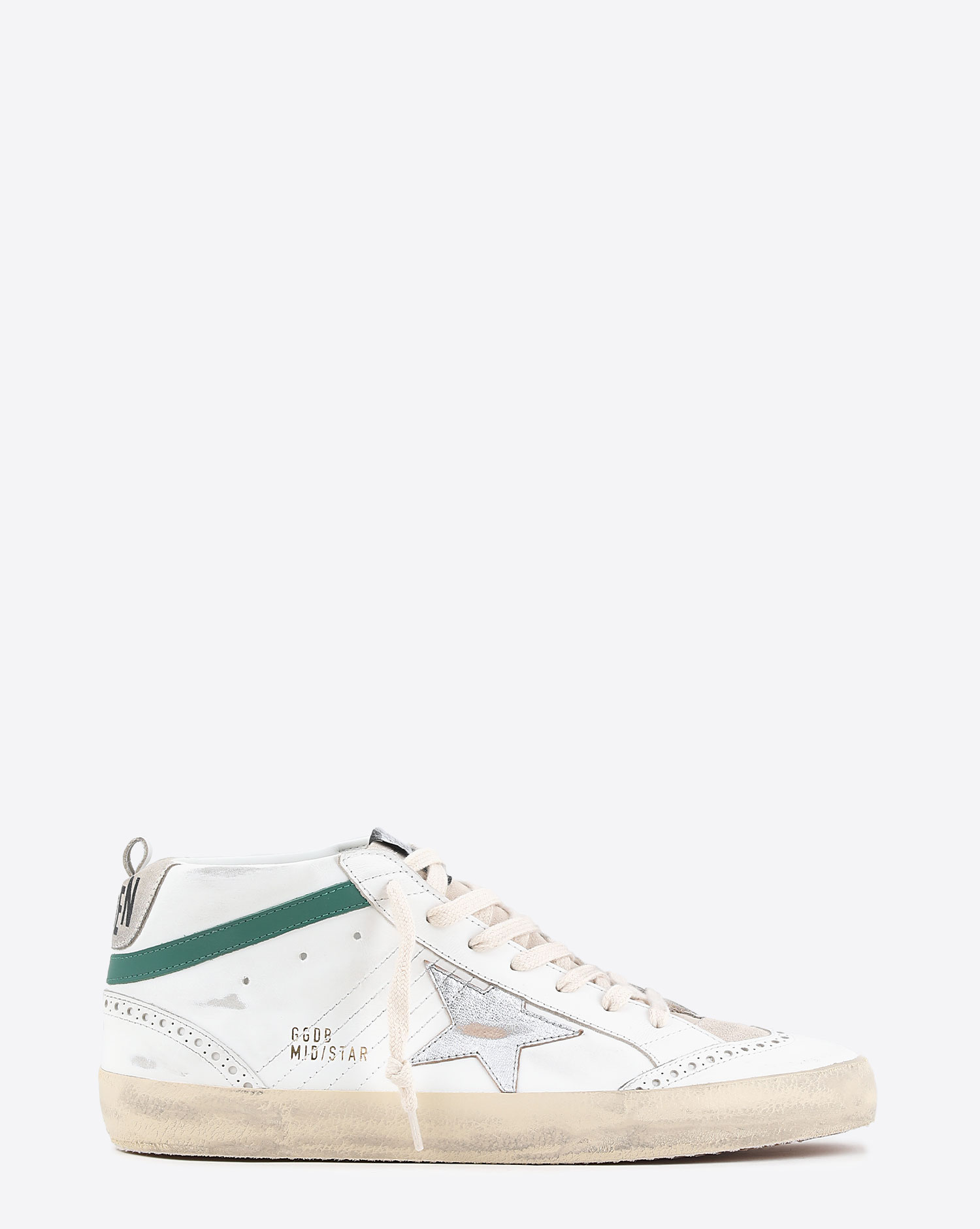 Golden goose mid star on sale verte