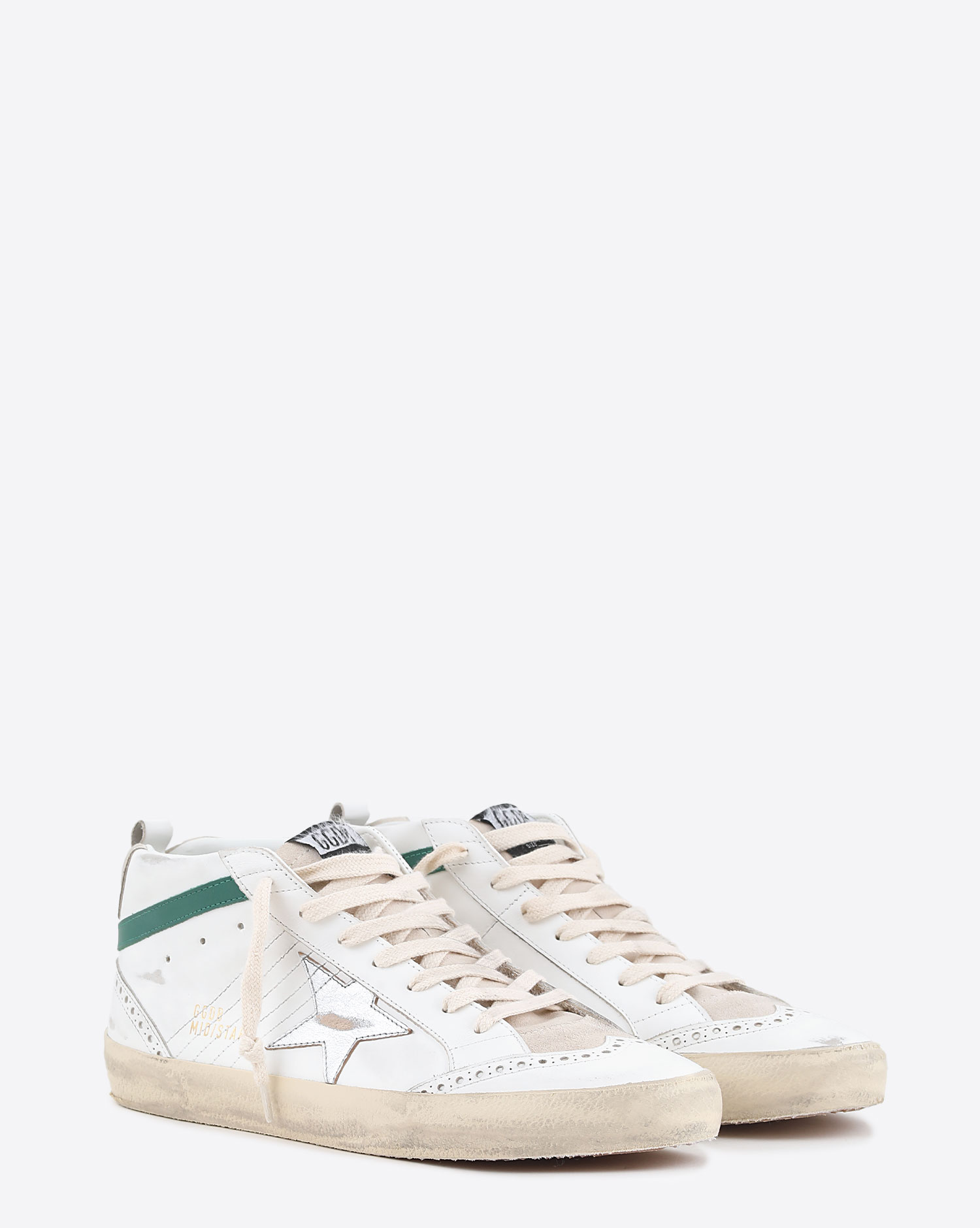 Golden goose mid star on sale verte