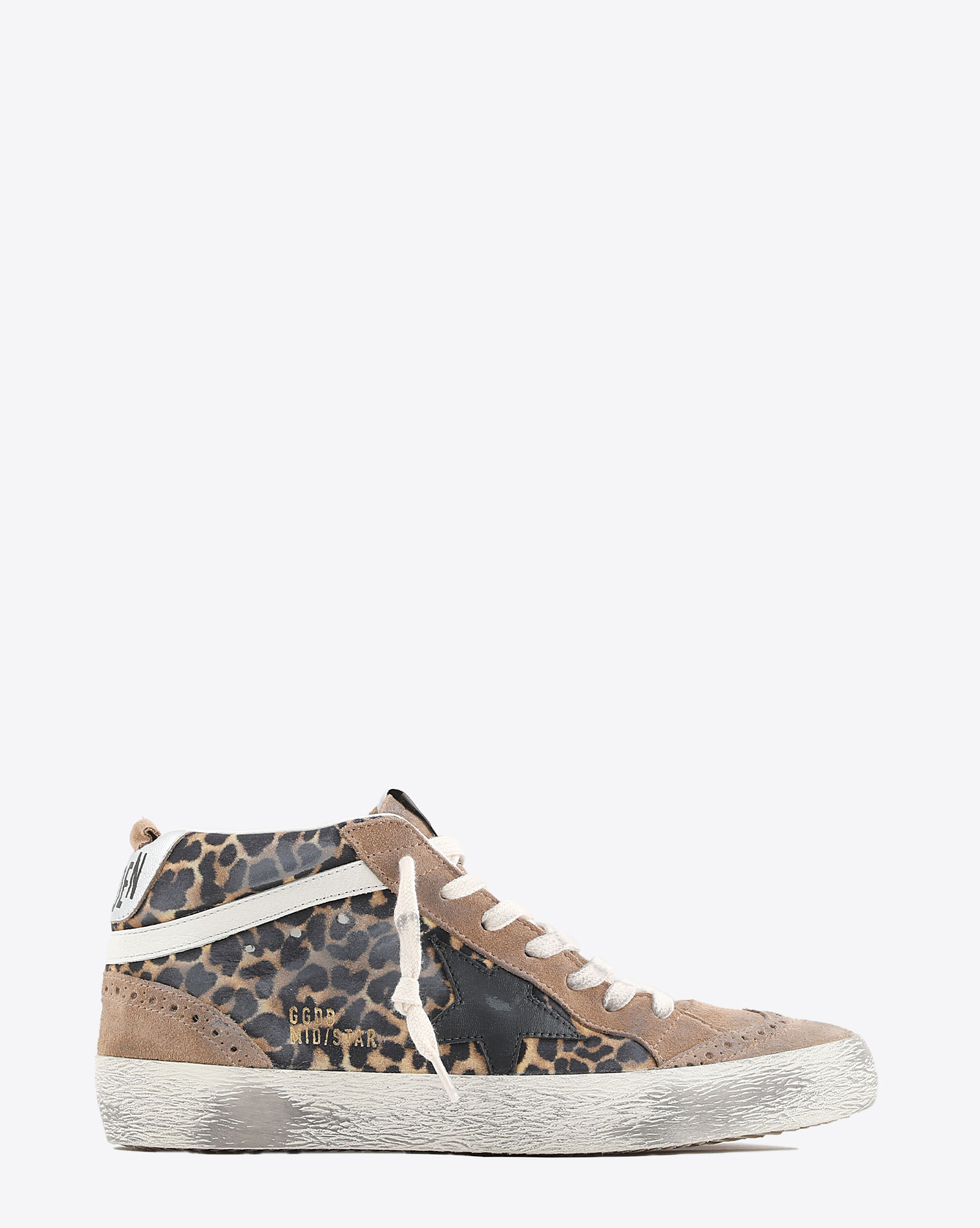 Golden goose leopard discount star