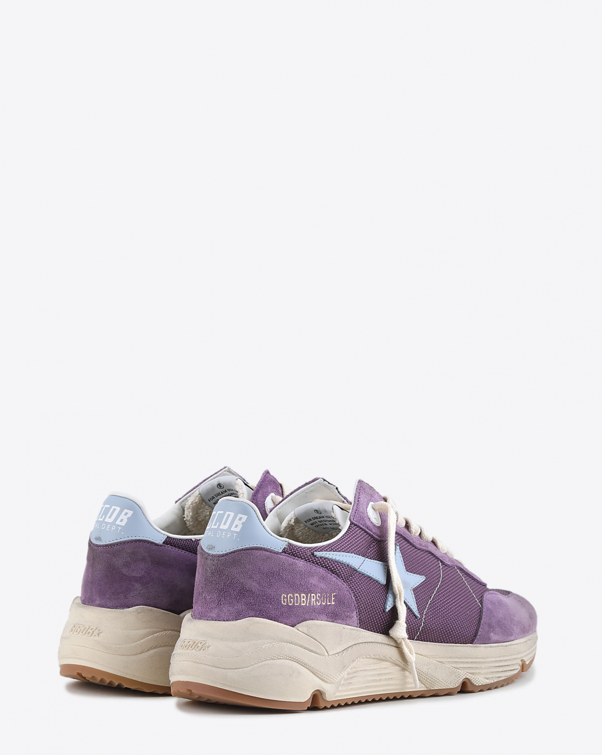 Sneakers running sole purple powder blue 45354 Golden Goose.