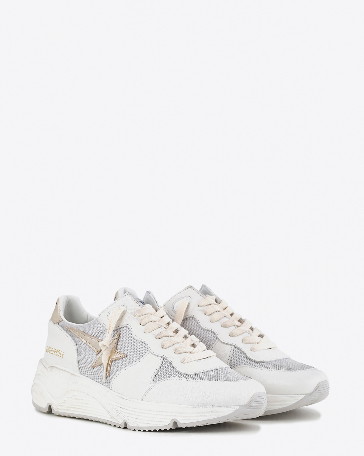 Sneakers Running sole silver platinum 10911 Golden Goose. 