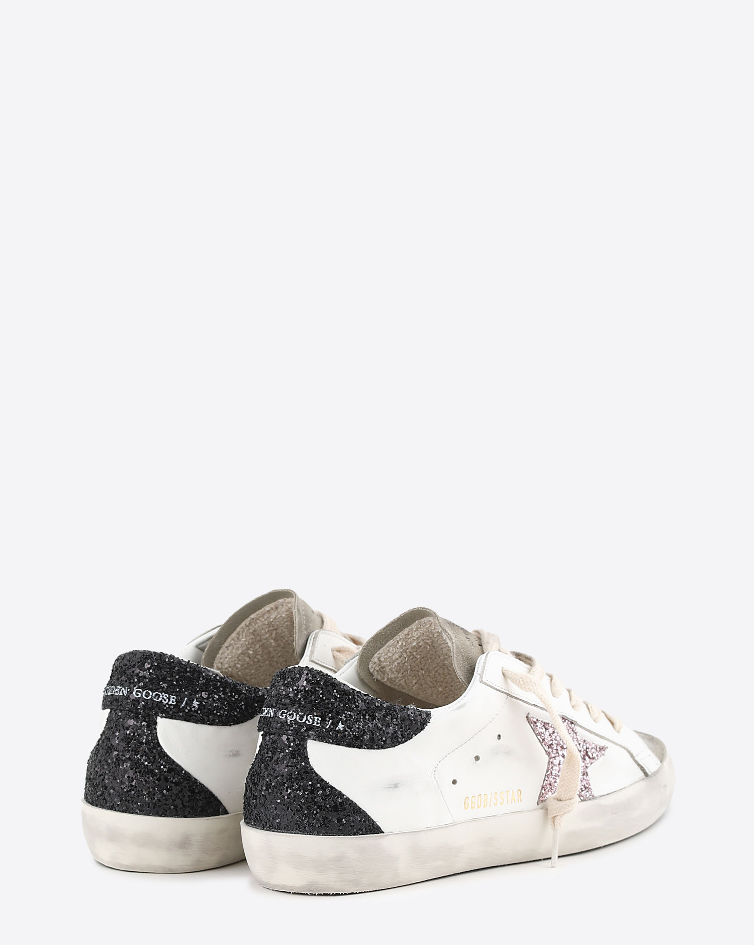 Golden Goose Femme Sneakers Superstar Taupe Pink Black 82158
