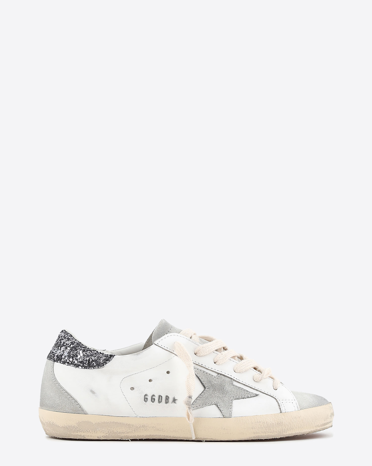 Superstar blanche 2025 et grise pailletée