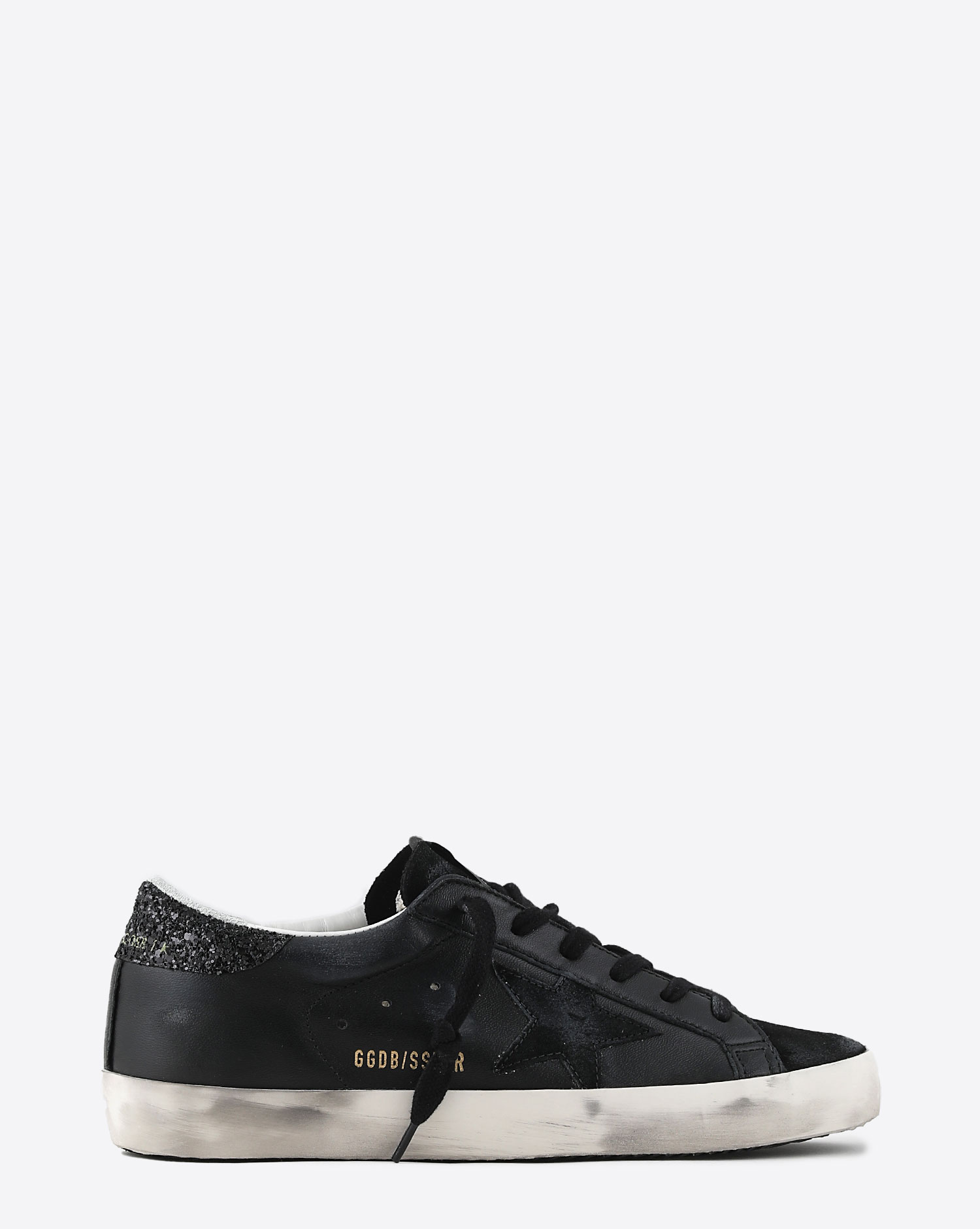 Black suede superstars outlet
