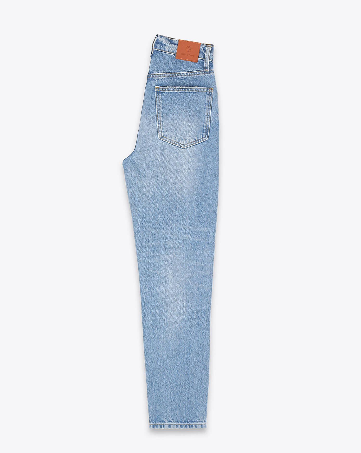 Jeans Sonya jean Blue reservoir denim bleu ciel Anine Bing.
