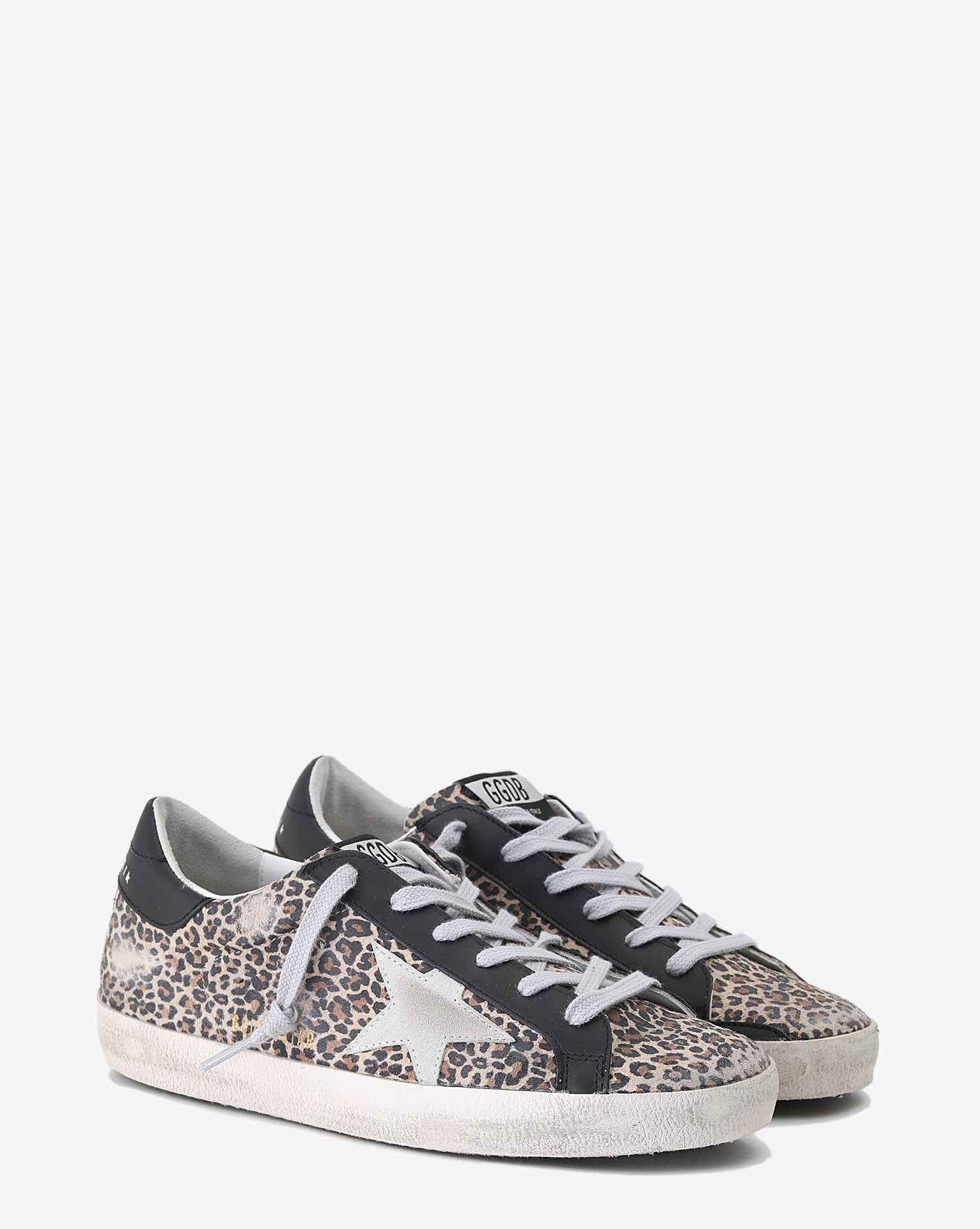 Image du produit Golden Goose Woman Pré-Collection Sneakers Superstar cuir imprimé léopard 80189 - 4