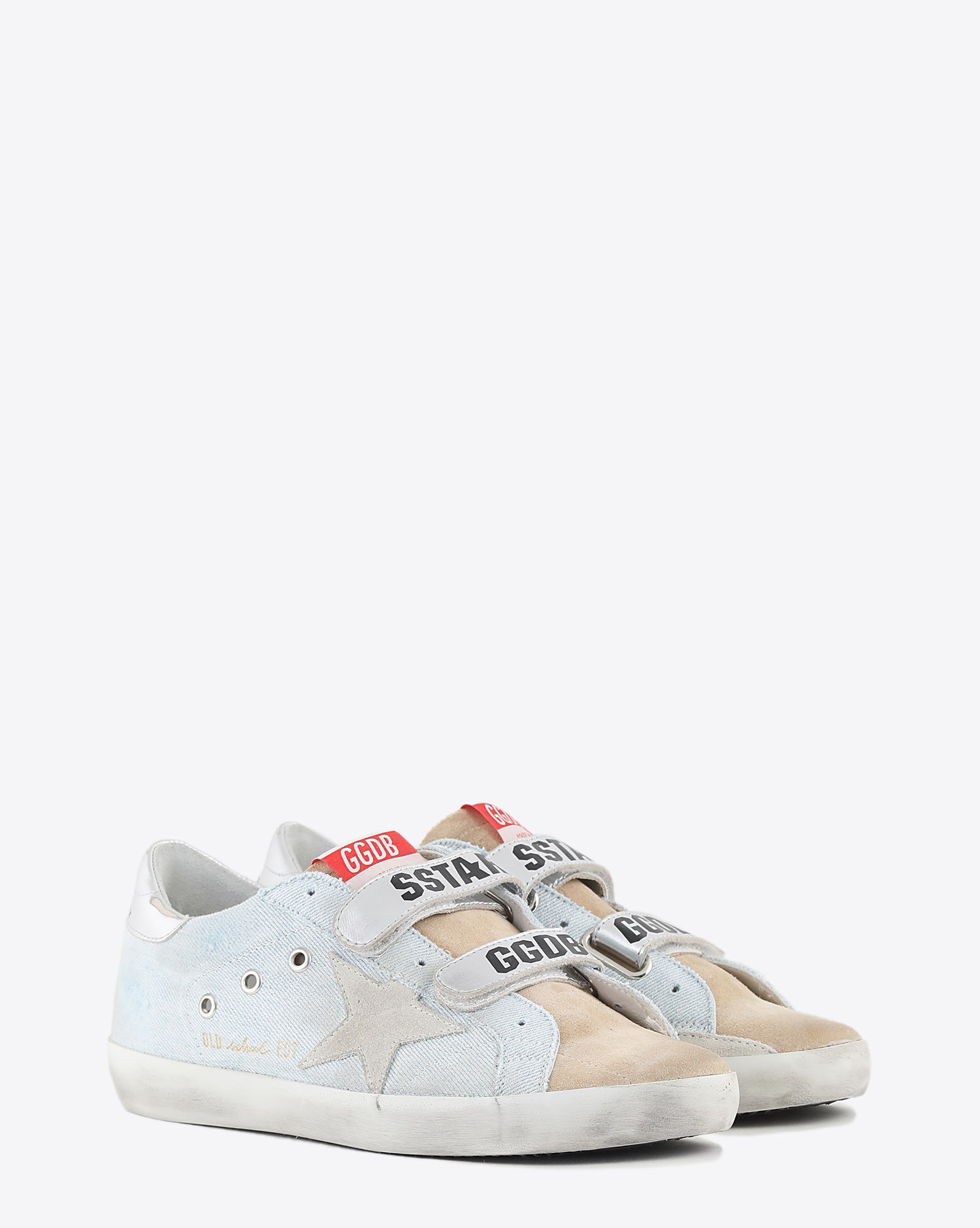 Image du produit Golden Goose Woman Collection Old School - Powder Blue Cappuccino 80815 - 3