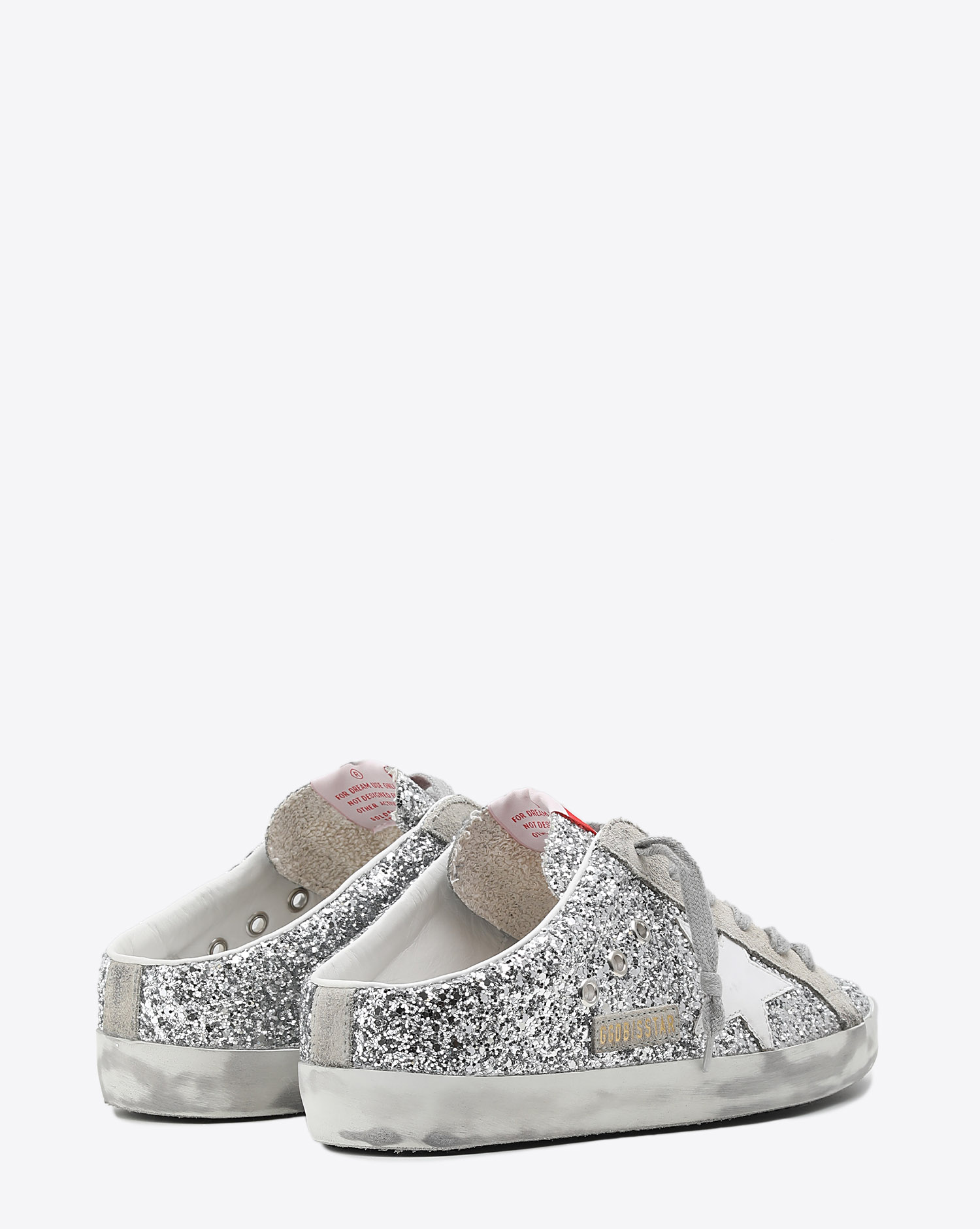 Image du produit Golden Goose Woman Pré-Collection Sneakers Super-Star - Sabot Silver Glitter 70137 - 3