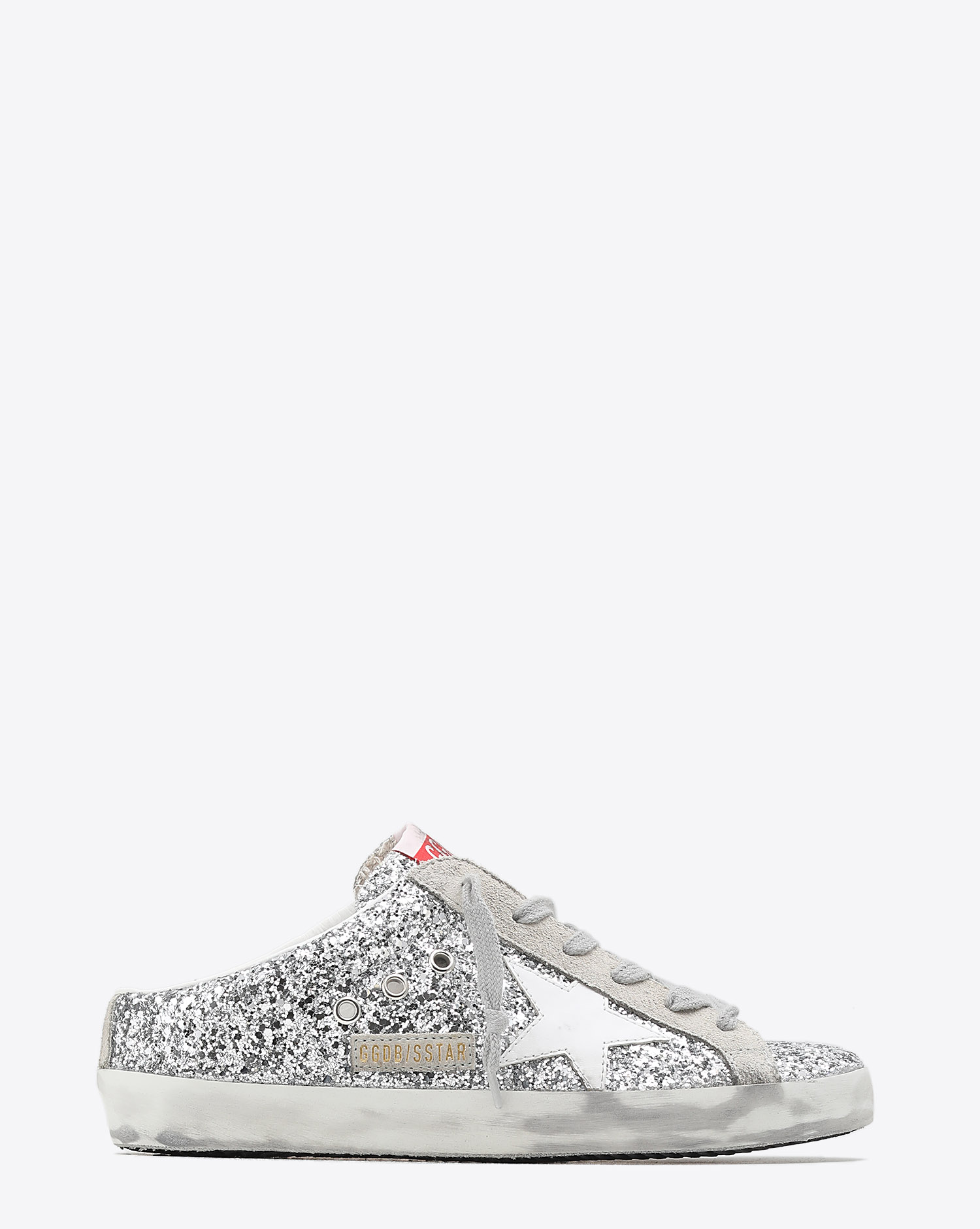 Image du produit Golden Goose Woman Pré-Collection Sneakers Super-Star - Sabot Silver Glitter 70137