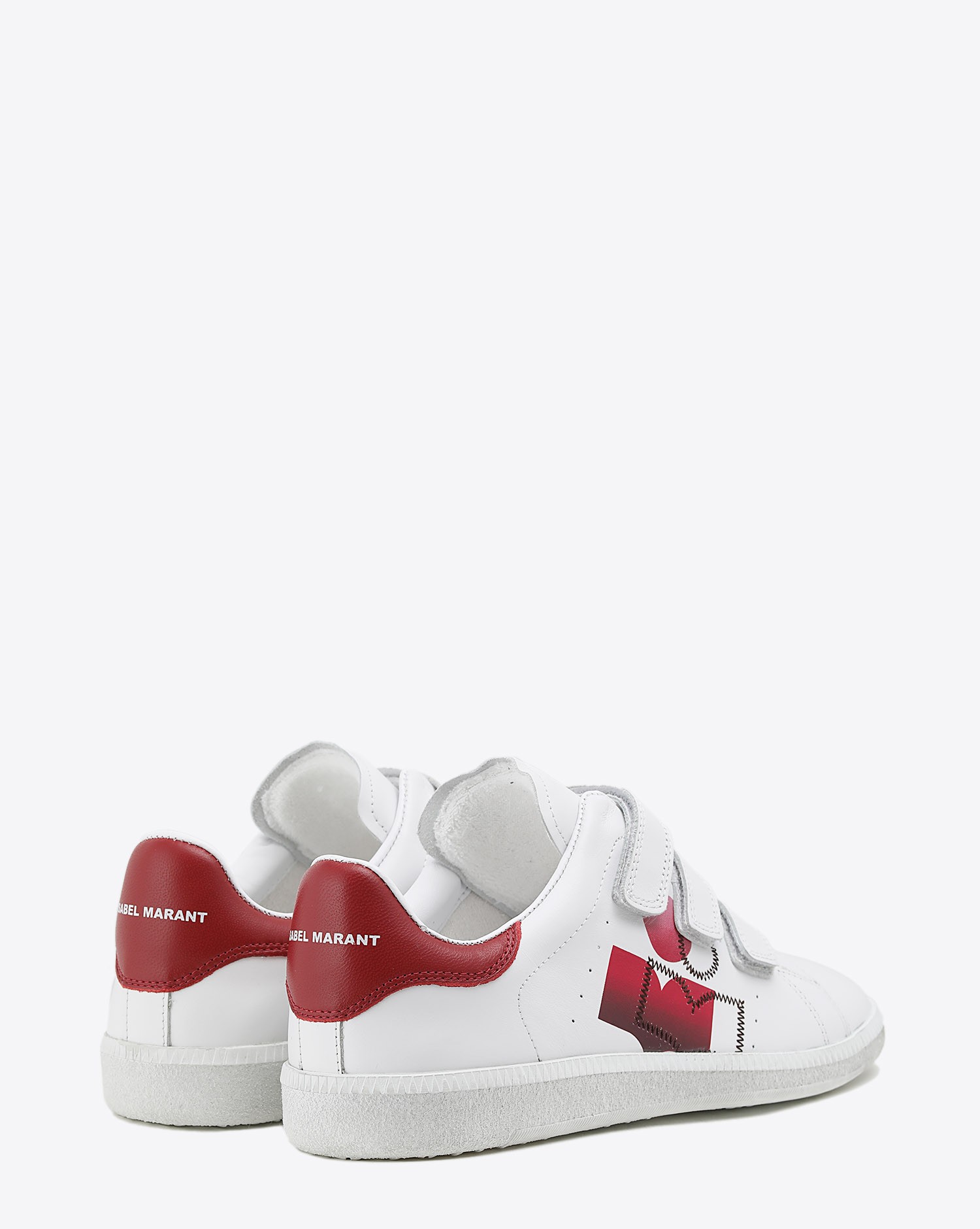 Isabel Marant Chaussures Baskets Brownsy Red