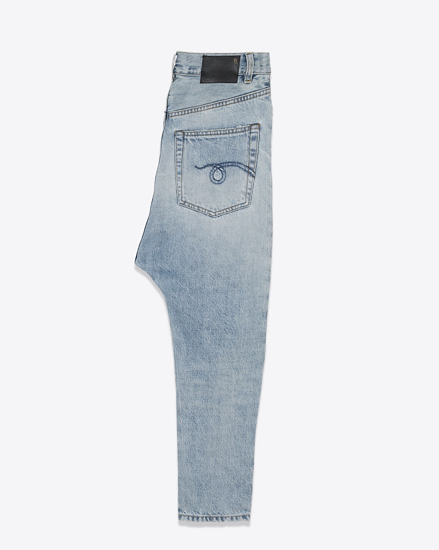 Image du produit R13 Denim Collection Tailored Drop - Logan Blue - 3