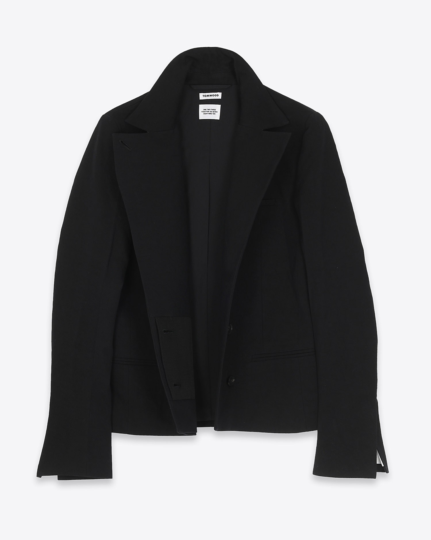 Tom Wood Military Jacket - Pitch Black