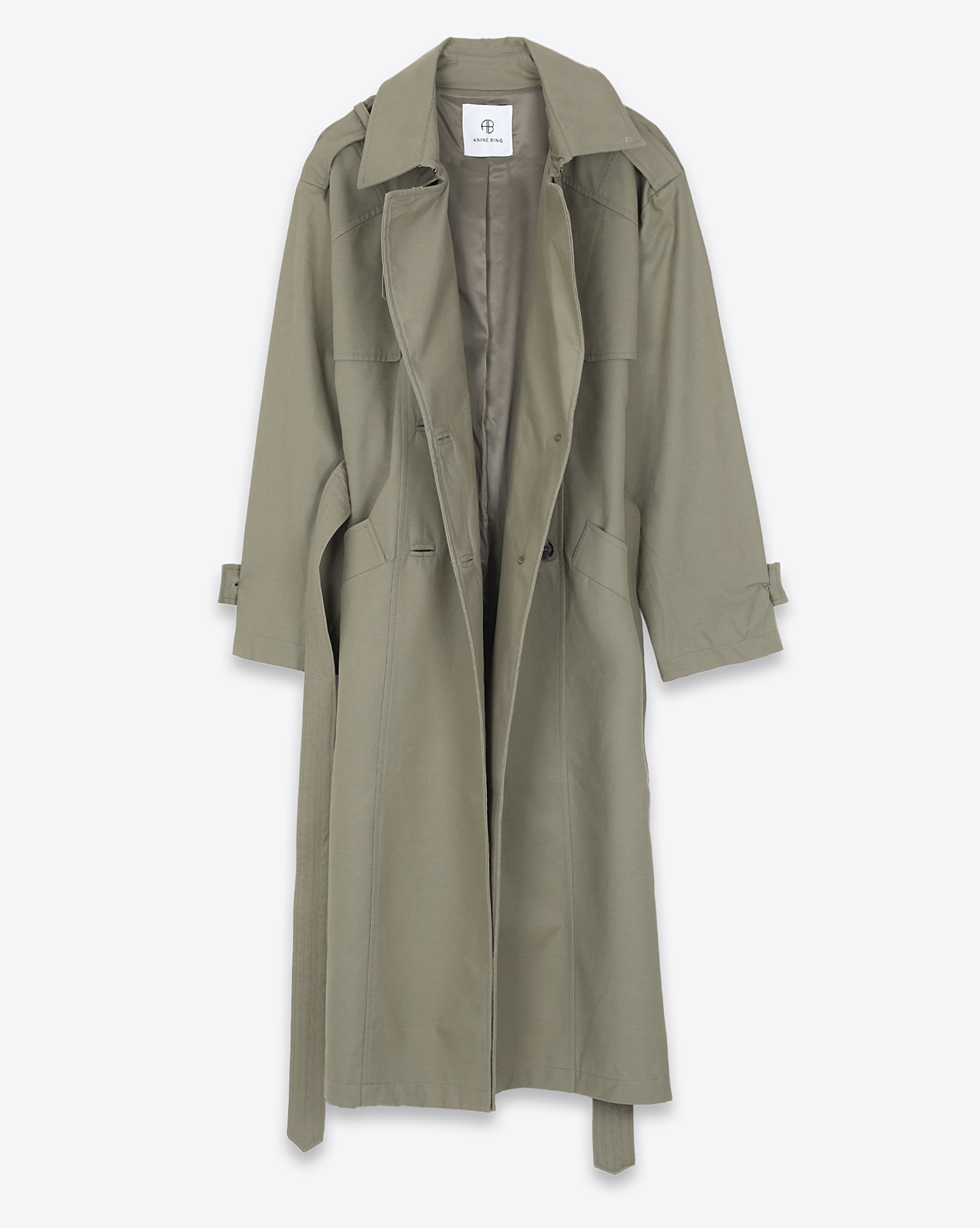 Image du produit Anine Bing Finley Trench - Green Khaki - 2