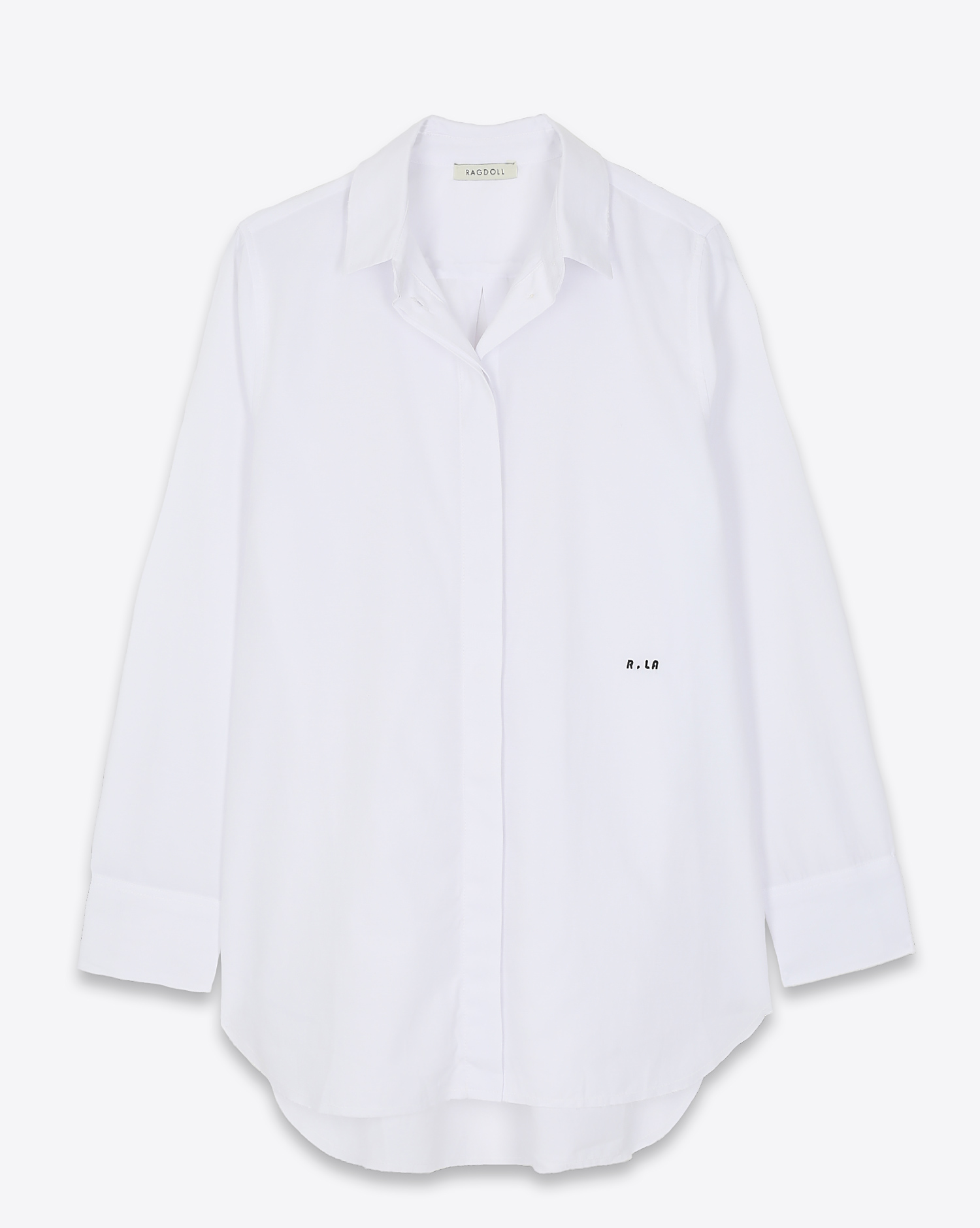 Image du produit Ragdoll LA Oversized Cotton Shirt - White
