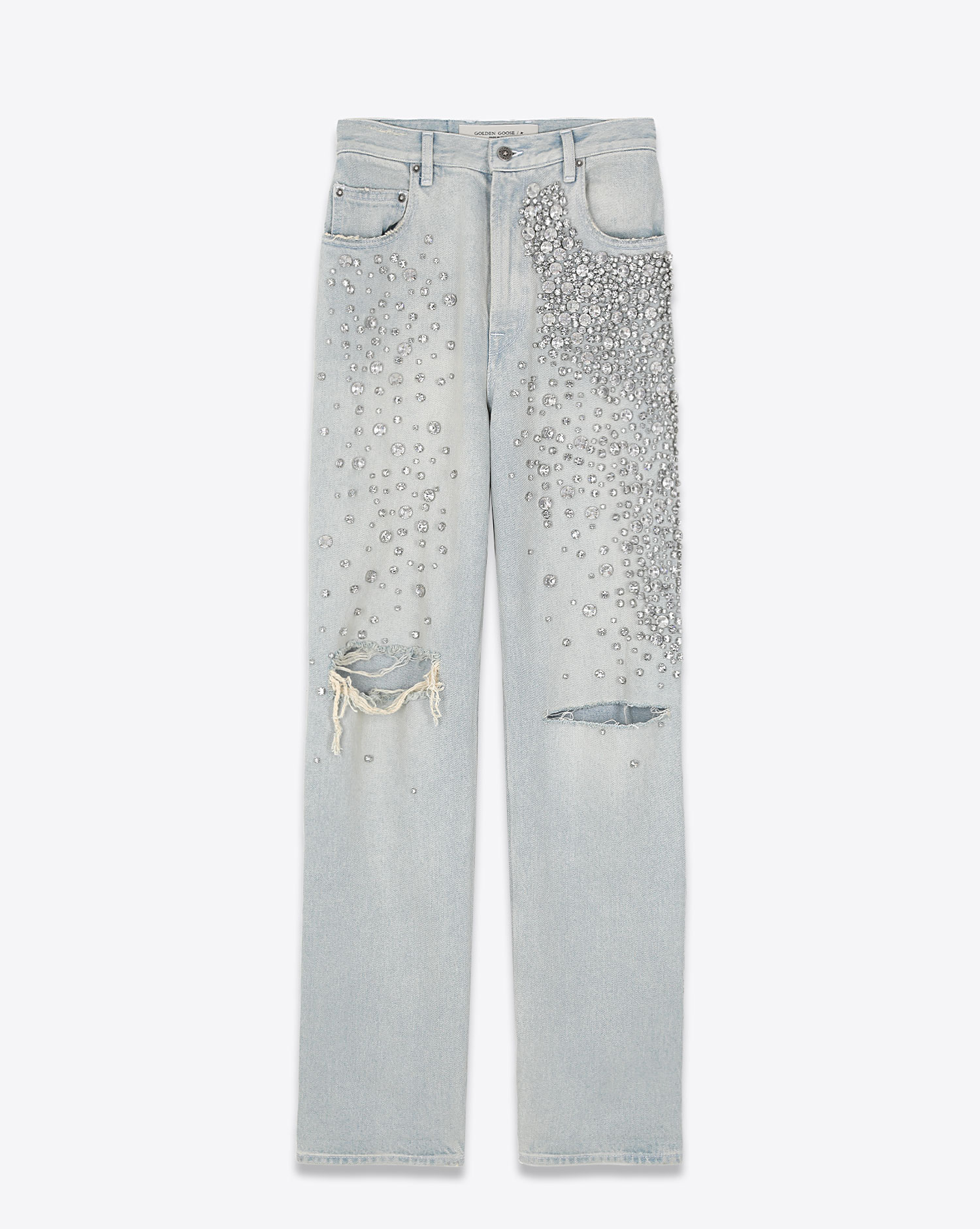 Jeans Golden Goose W'S Kim Denim With Crystal Stones 
