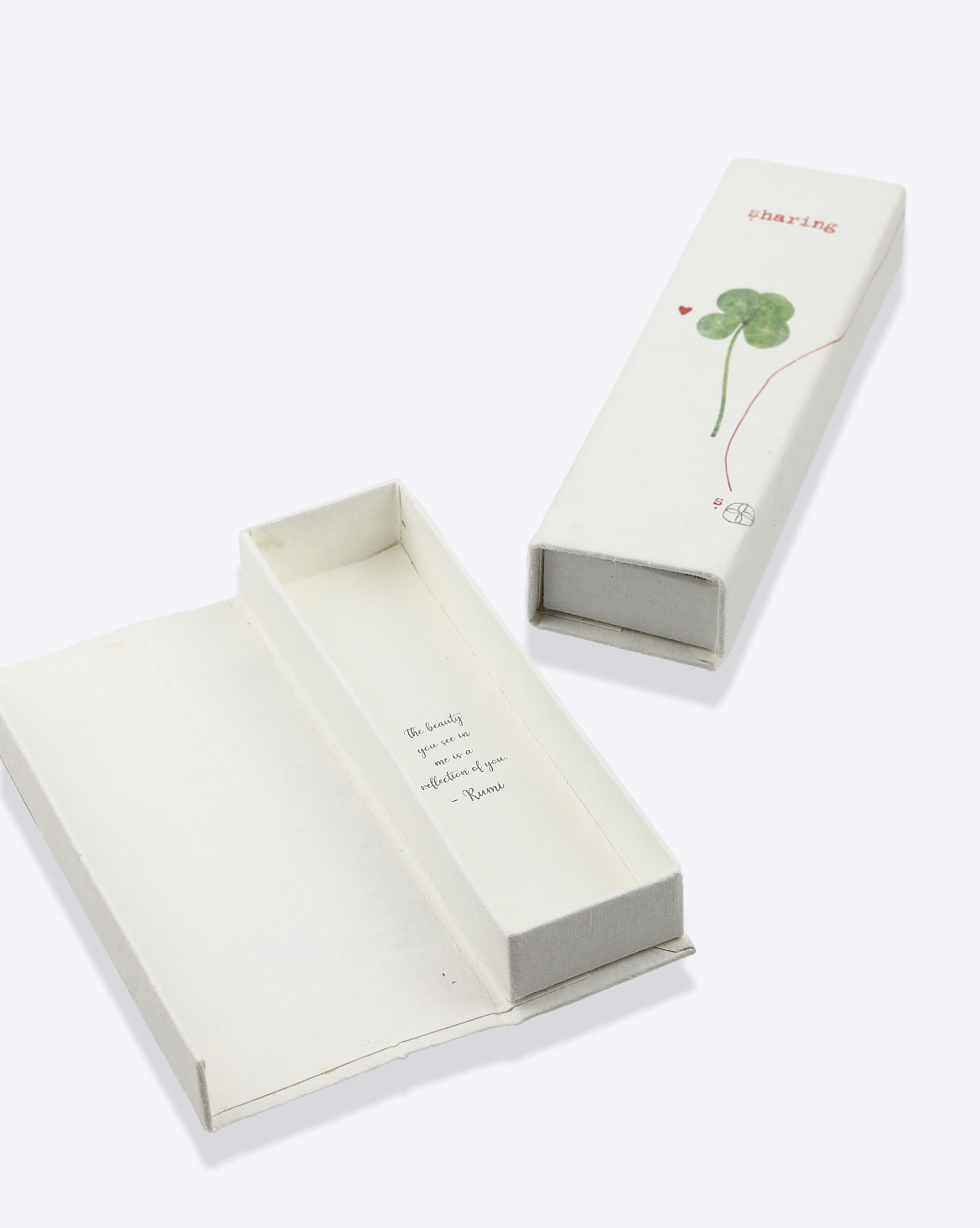 Boite cadeau pour bijou de cheveux Sharing. 