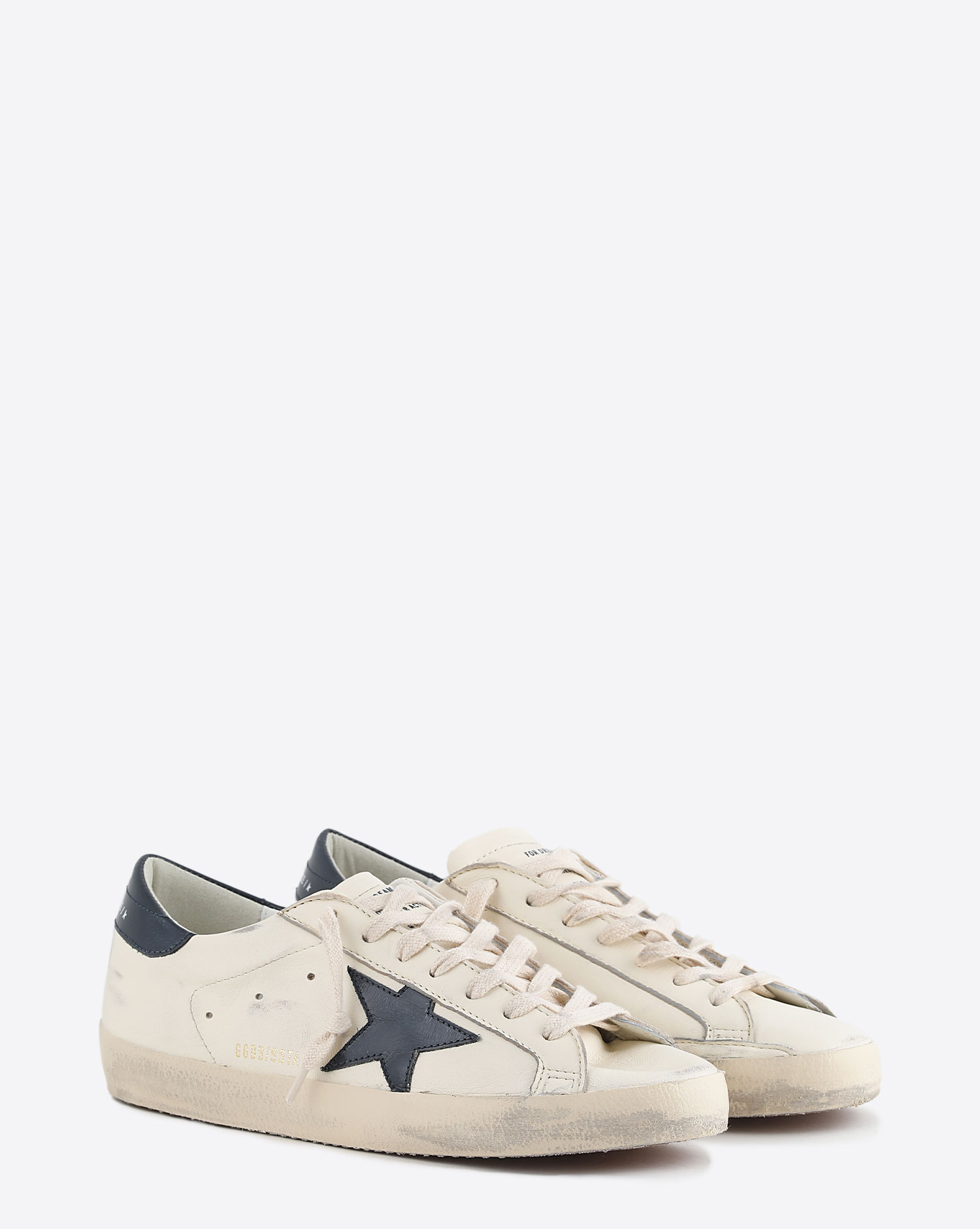 Sneakers Super Star Beige Night Blue 15430 Golden Goose 