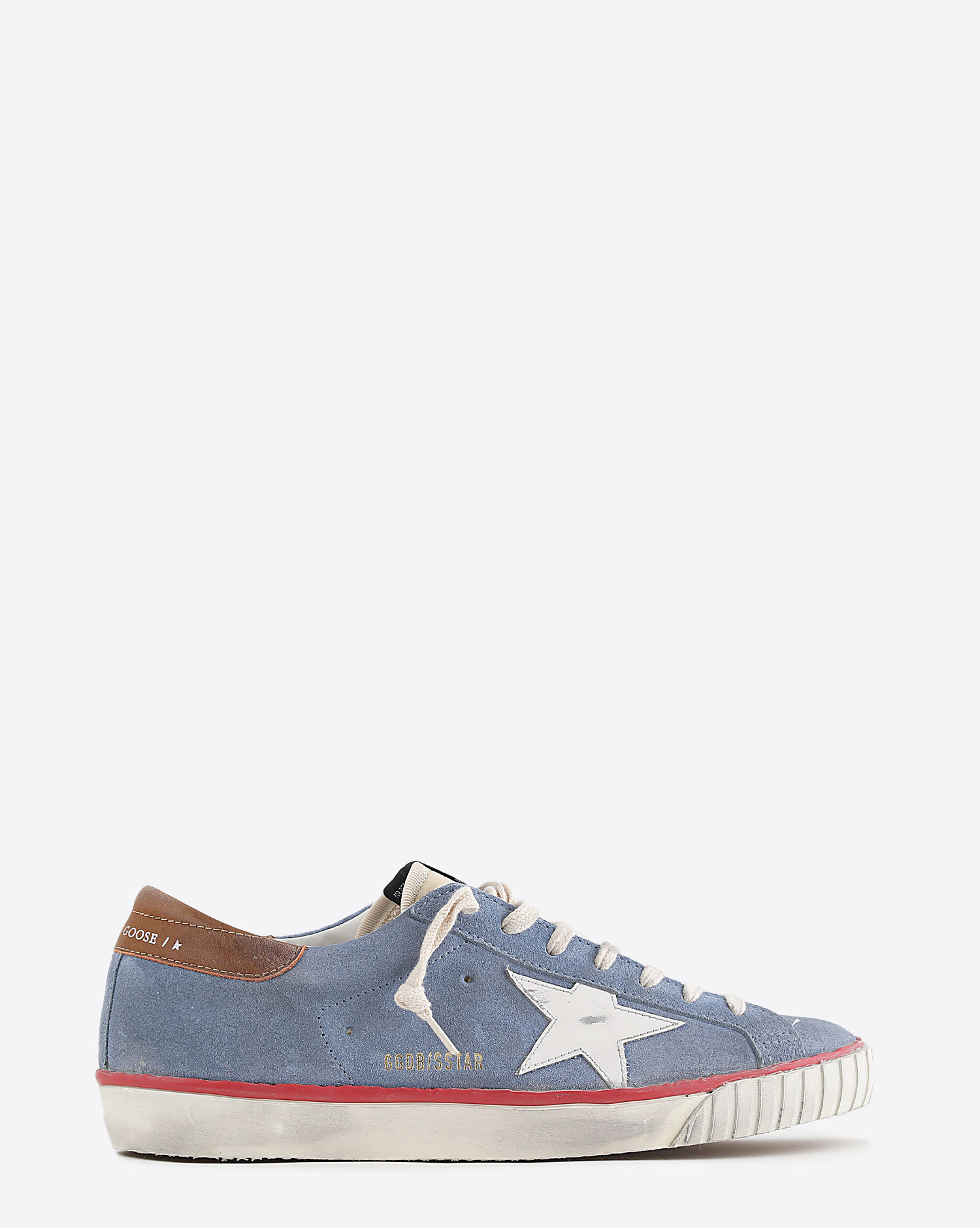 Golden goose sales superstar blue suede