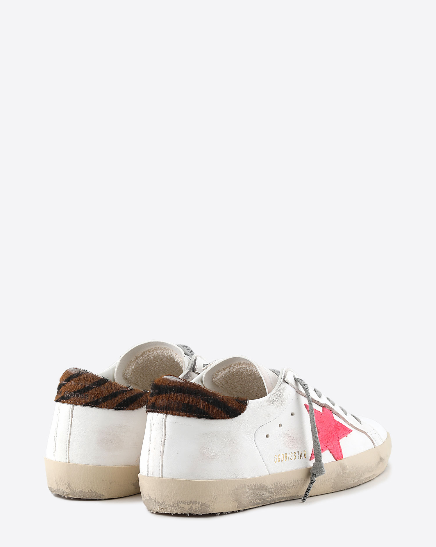Sneakers Super-Star White Fluo Brown 11387 Golden Goose 
