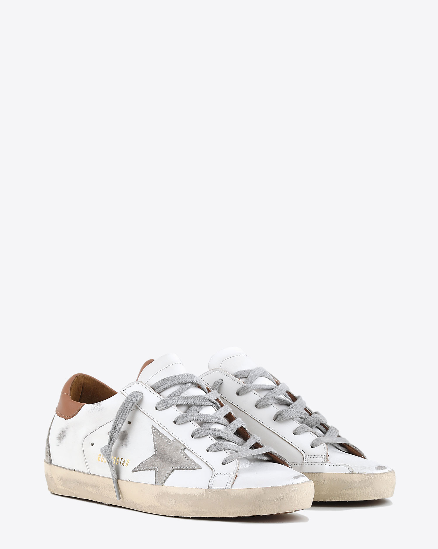 Superstar homme beige hot sale