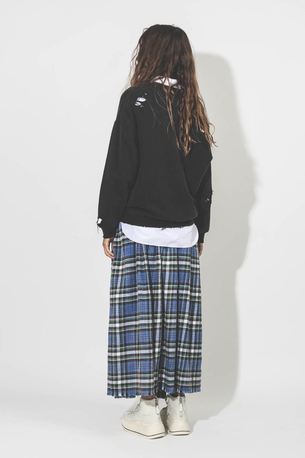 Sweats R13 Denim Collection FU R13 Crewneck - Acid Black