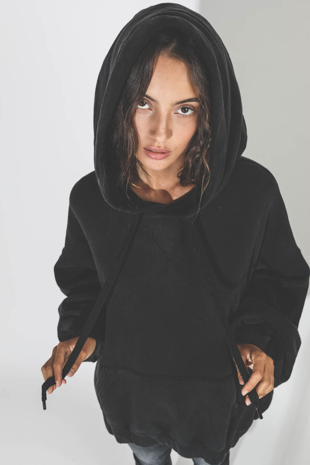 R13 Black Jumbo Coat