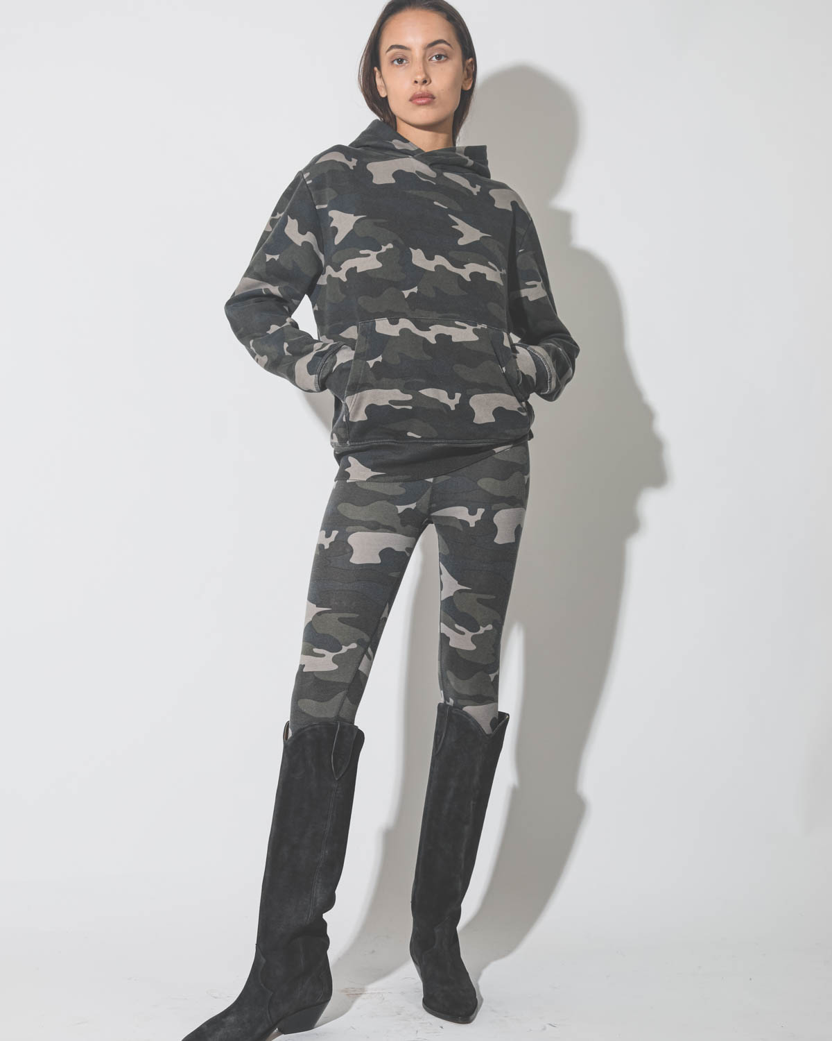 Ragdoll LA Oversized Hoodie - Camo Army  