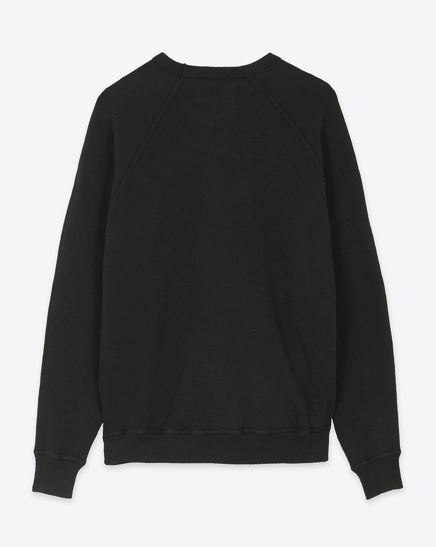 Produit Sweatshirt College The Great en coton noir. Vue dos. 