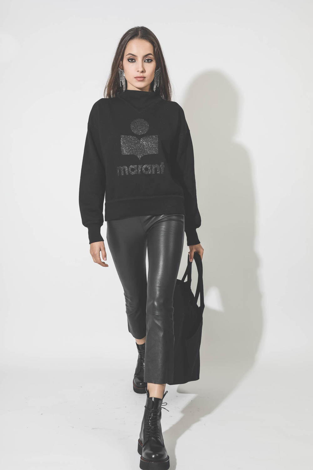 Sweatshirt Moby Isabel Marant Etoile noir 