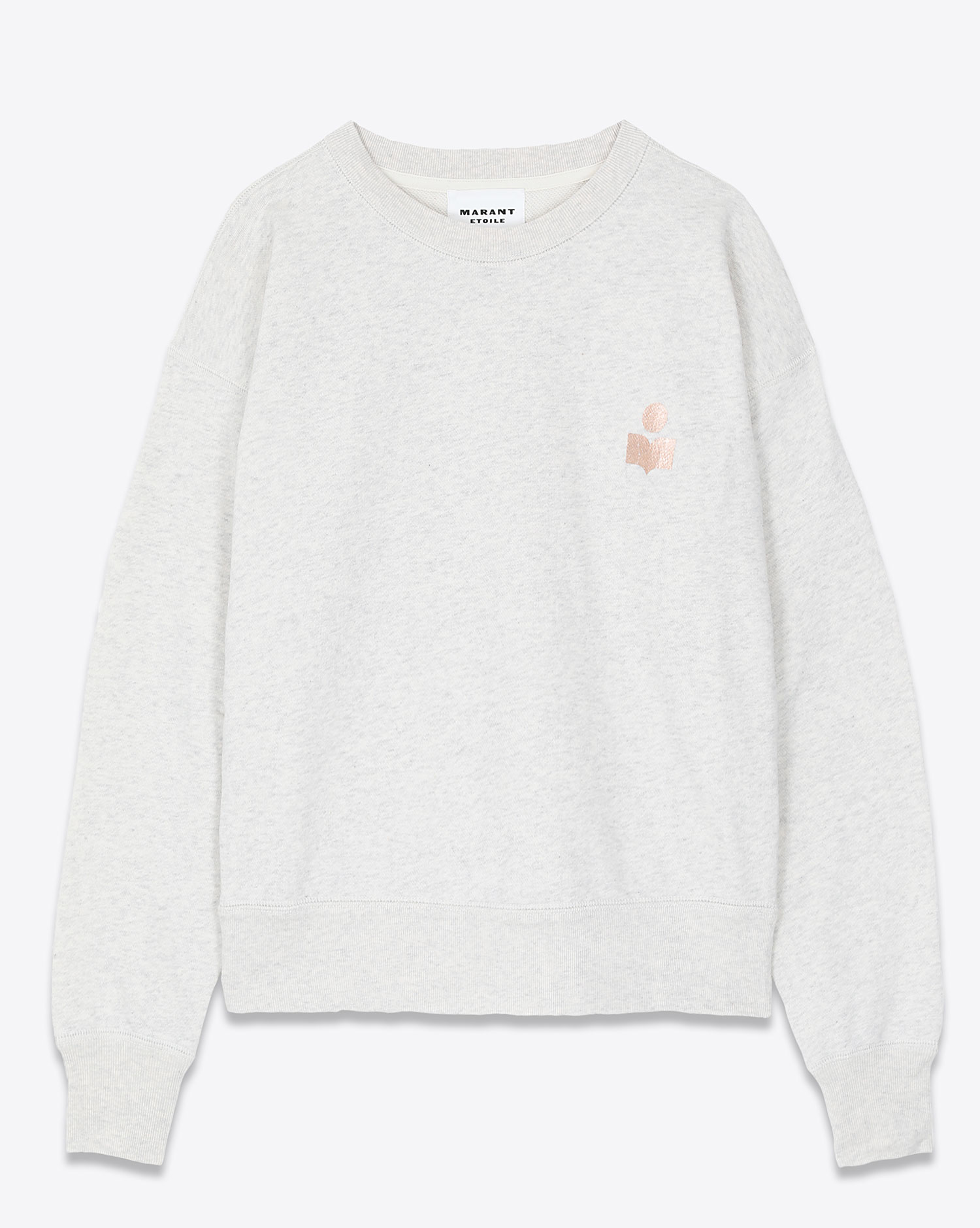 Isabel Marant Sweatshirt Mobyla Ecru Rose Gold