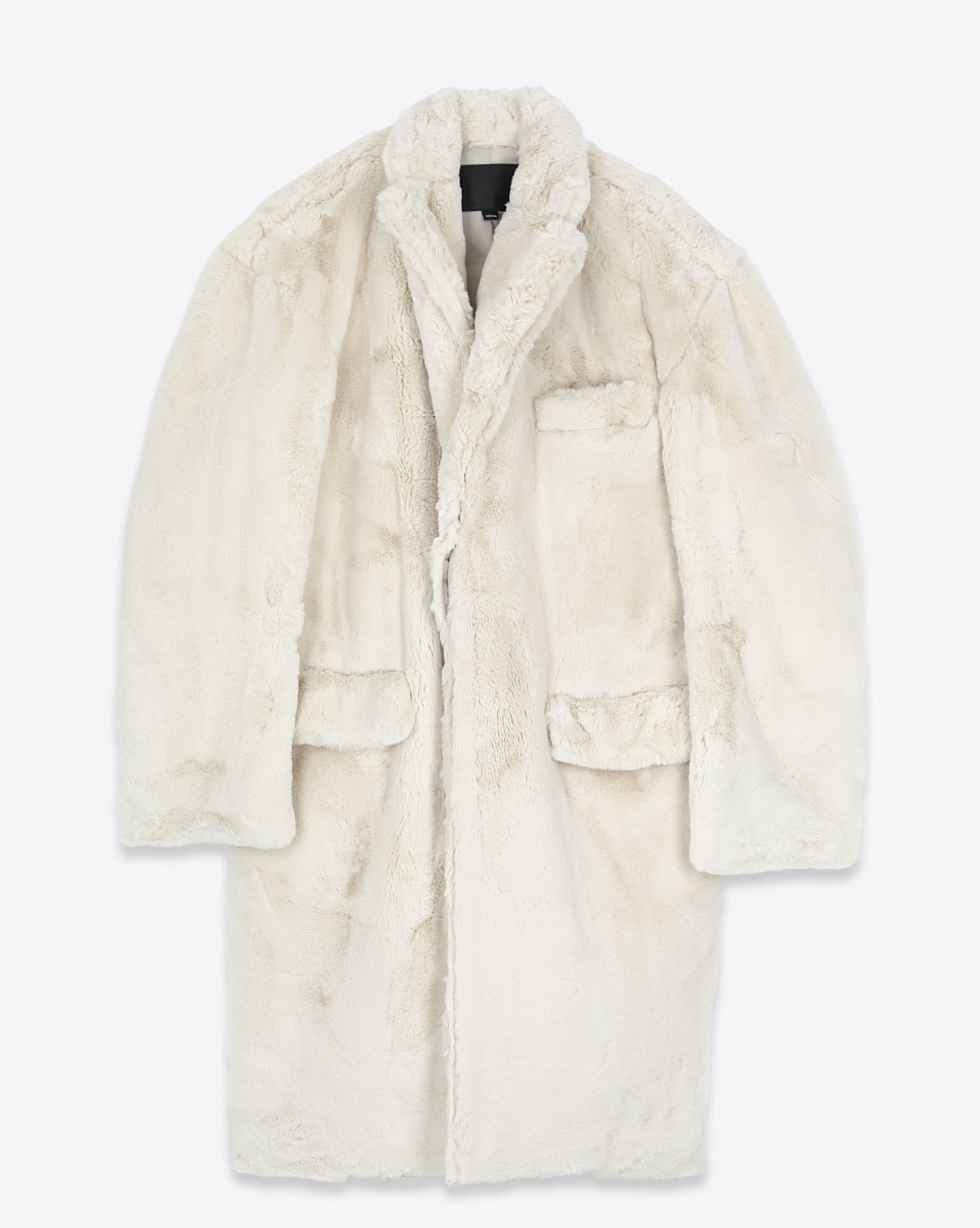 Manteau Teddy Bear R13 Denim &eacute;cru. 
