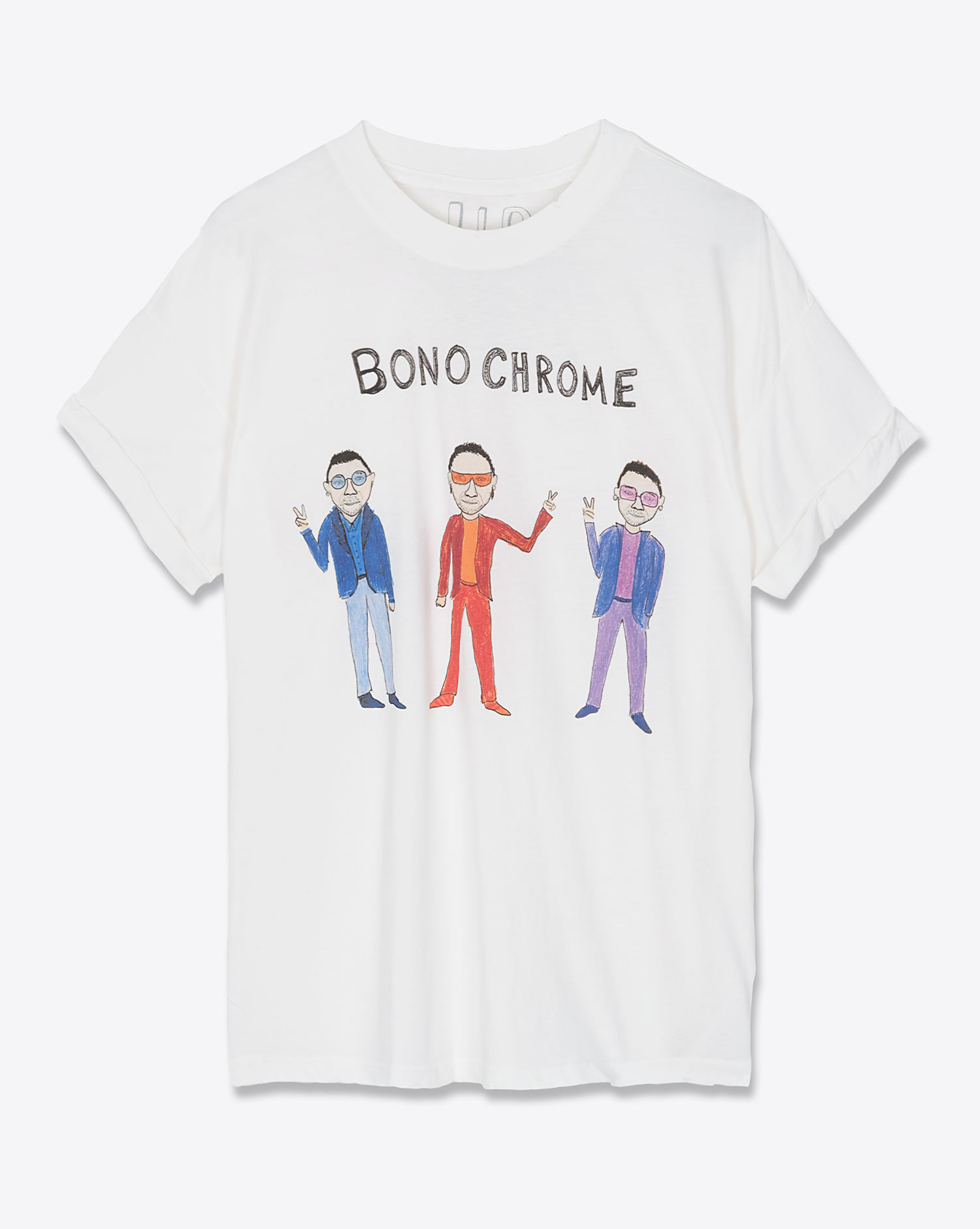 Produit Unfortunate Portrait Tee-Shirt Bonochrome Blanc