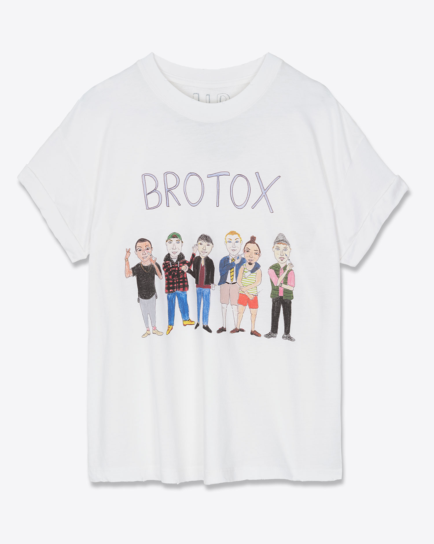 Produit Unfortunate Portrait Tee-Shirt Brotox Blanc