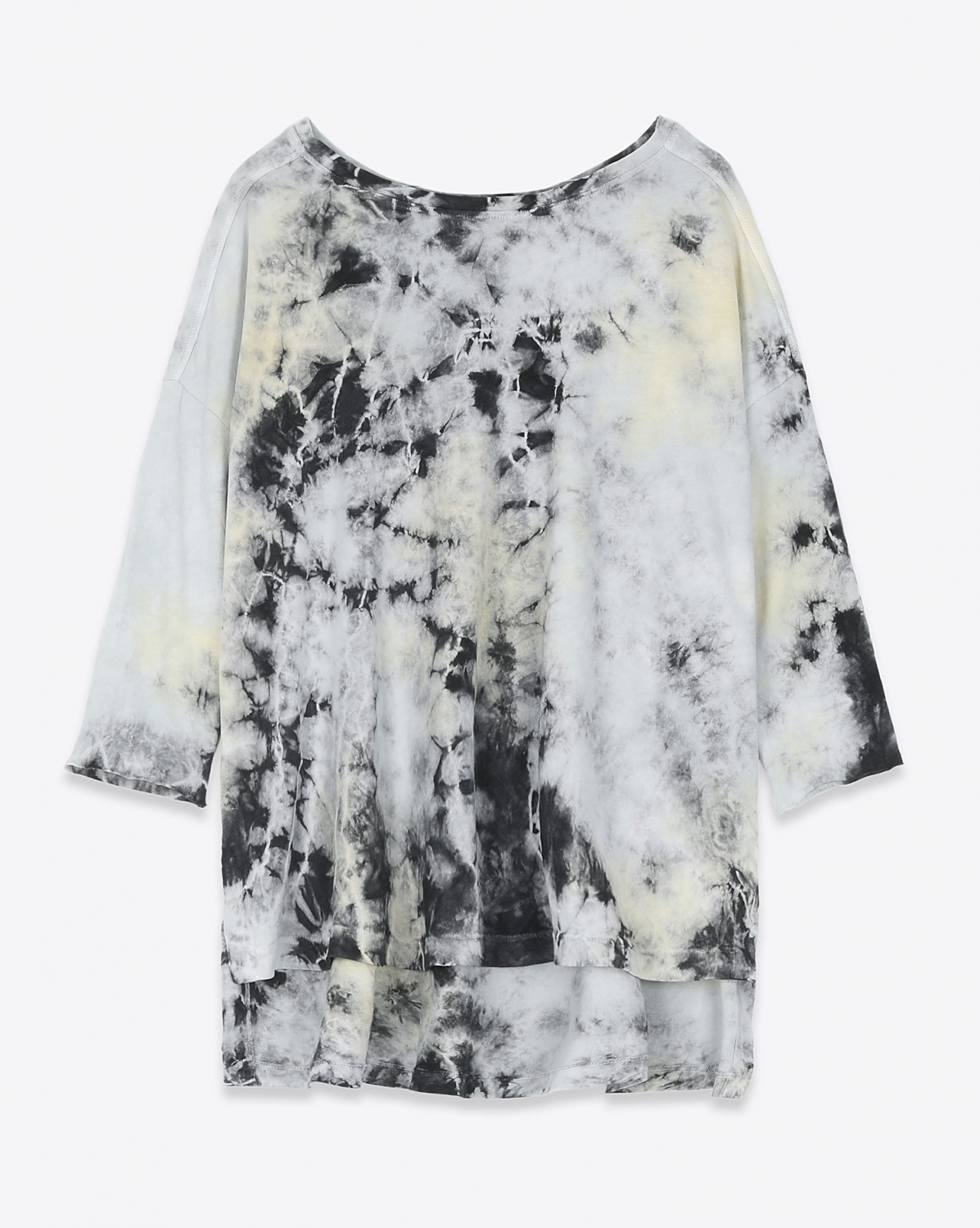 Image du produit Raquel Allegra Pré-Collection Cocoon Shirt - Black Lemon TD  