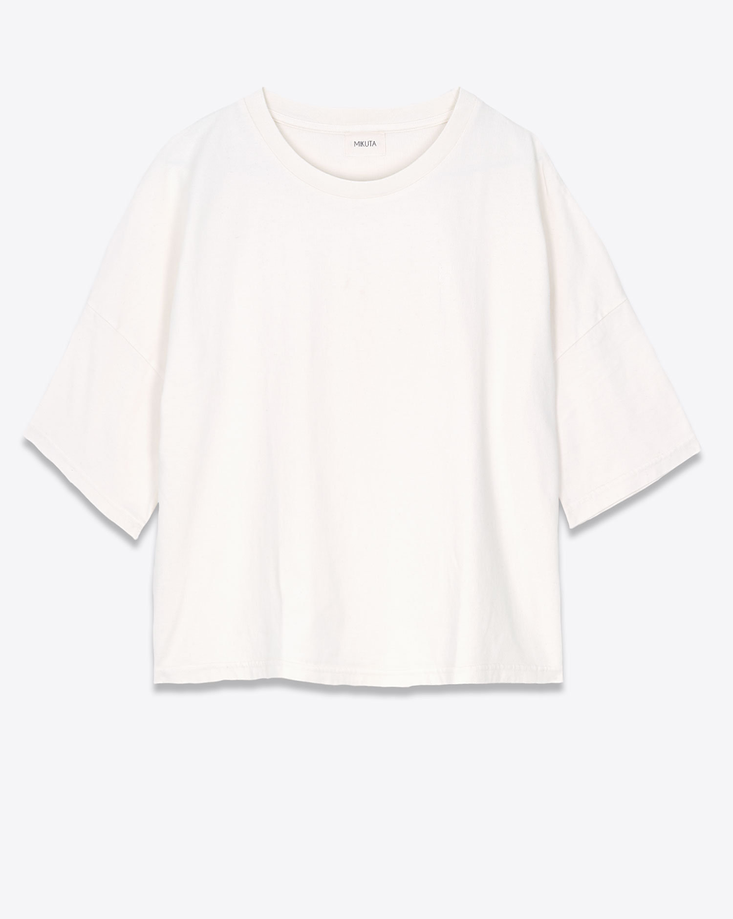Produit Mikuta Tee-Shirt Coton Large Blanc