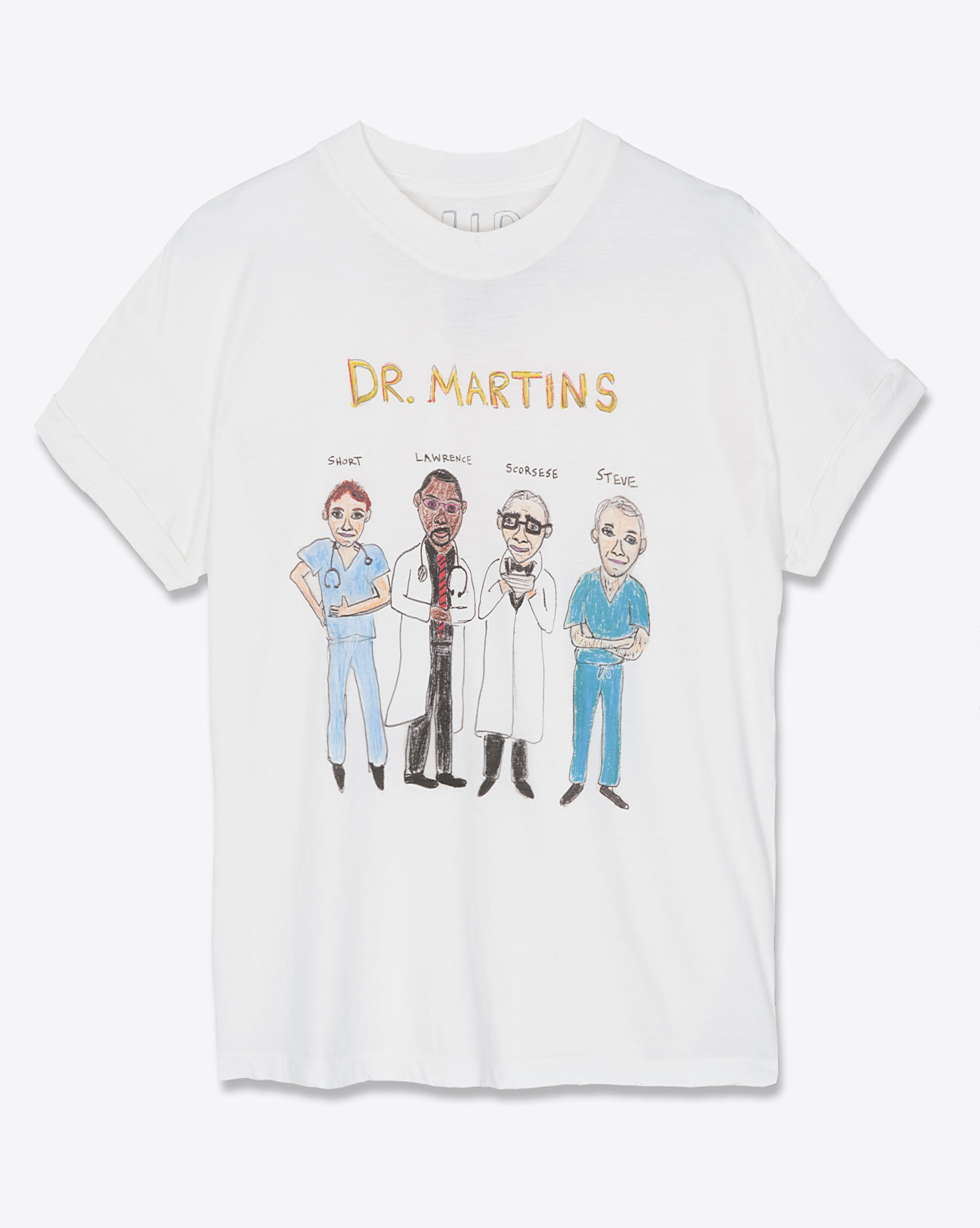 Produit Unfortunate Portrait Tee-Shirt Dr. Martins Blanc