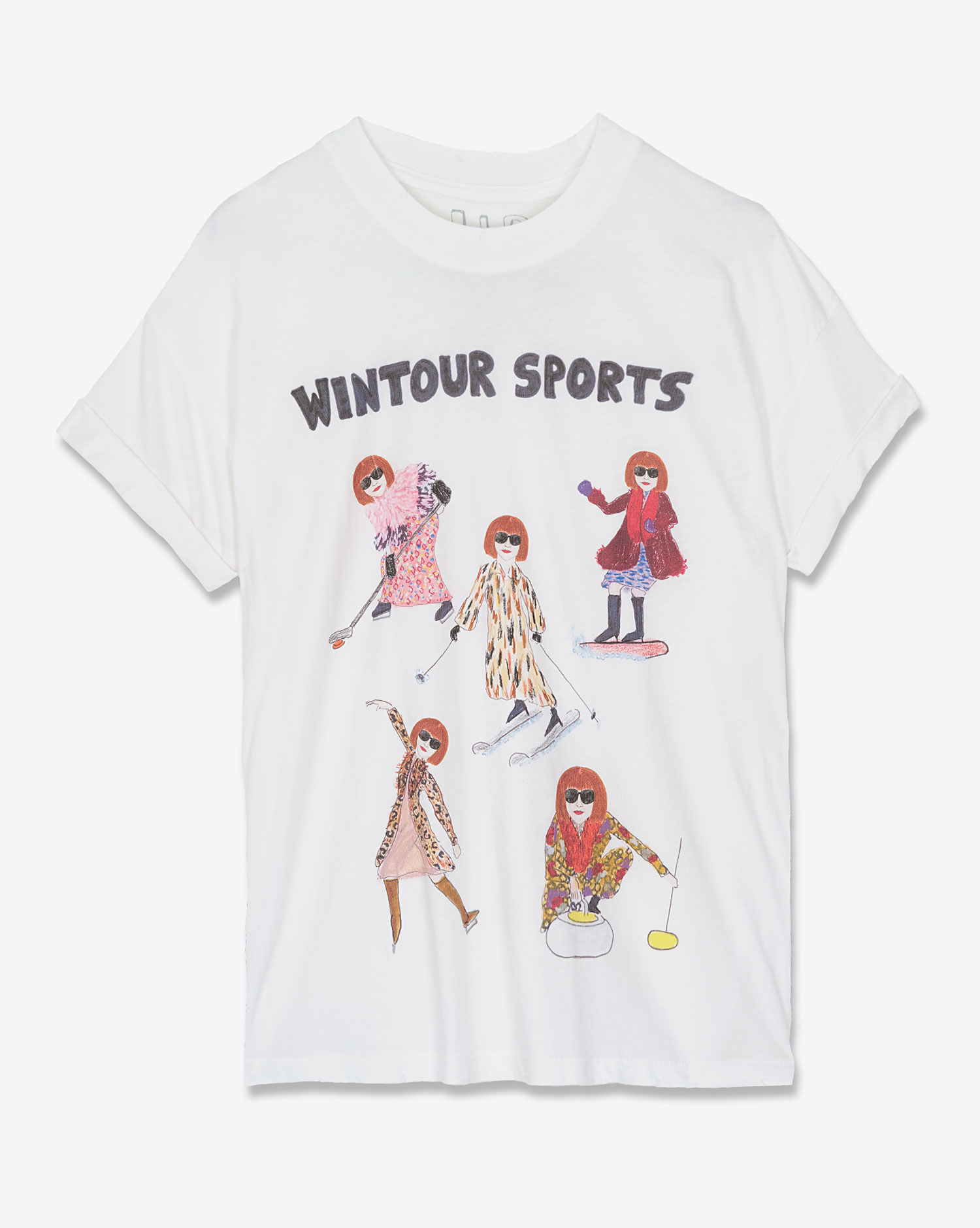 Produit Unfortunate Portrait Tee-Shirt Wintour Sport Blanc